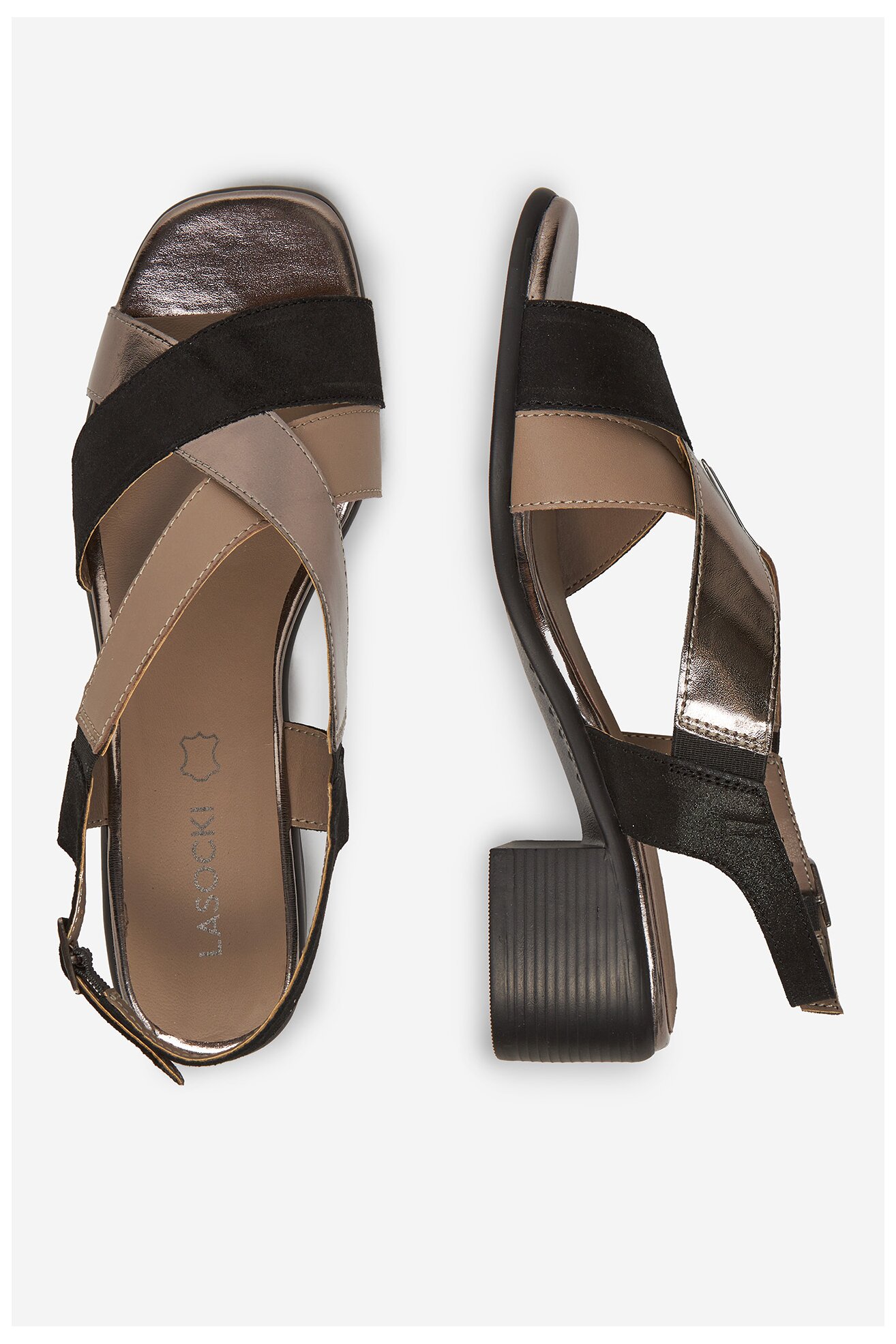 Szandál Lasocki WI23-POSITANA-01 SZÜRKE