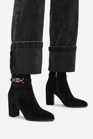 Kratke čizme NINE WEST CEO-ZAINA-01 CRNA