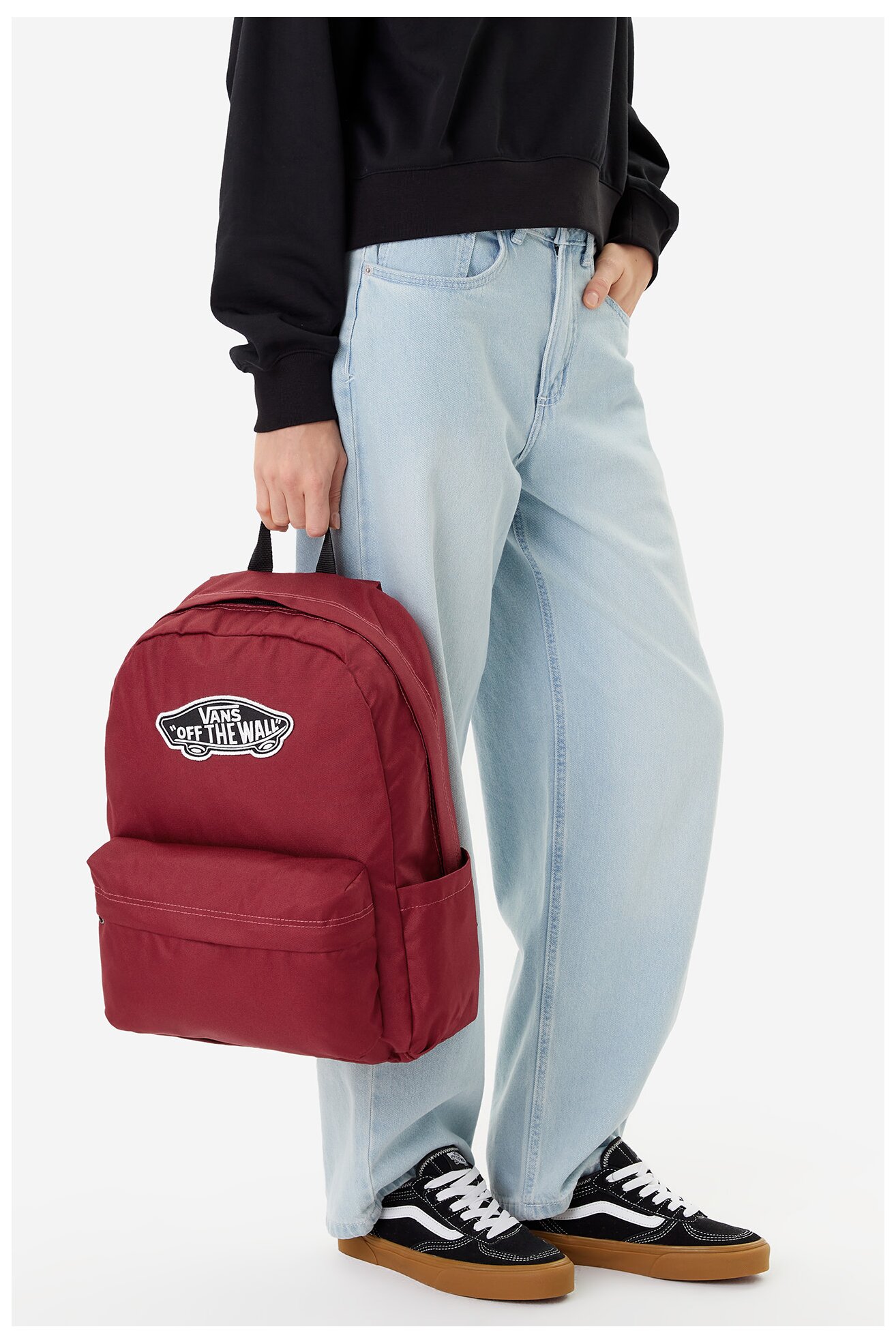 Hátizsák Vans C-OLD SKOOL CLASSIC BACKPACK VN000H4YBRD1 BORDÓ