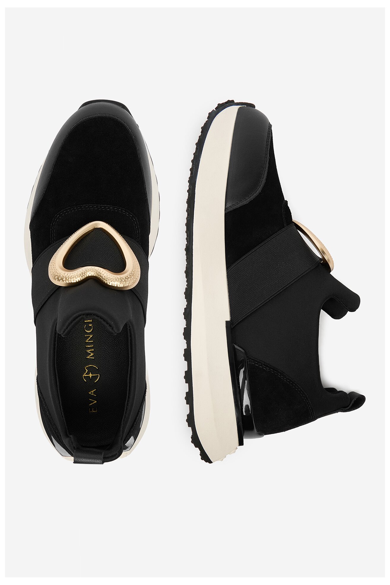 Кросівки EVA MINGE EO-HOLLY-022-1-A10 ЧОРНИЙ