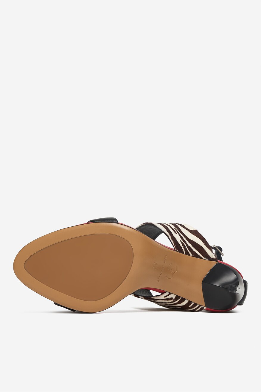 
                EVA MINGE - Sandały skórzane - 5906751814406