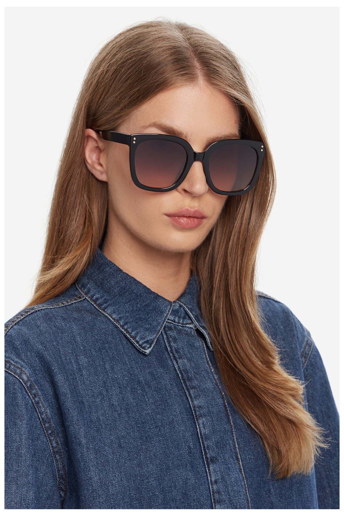 Ženske sunčane naočare Jenny 4WF-019-SS25 CRNA