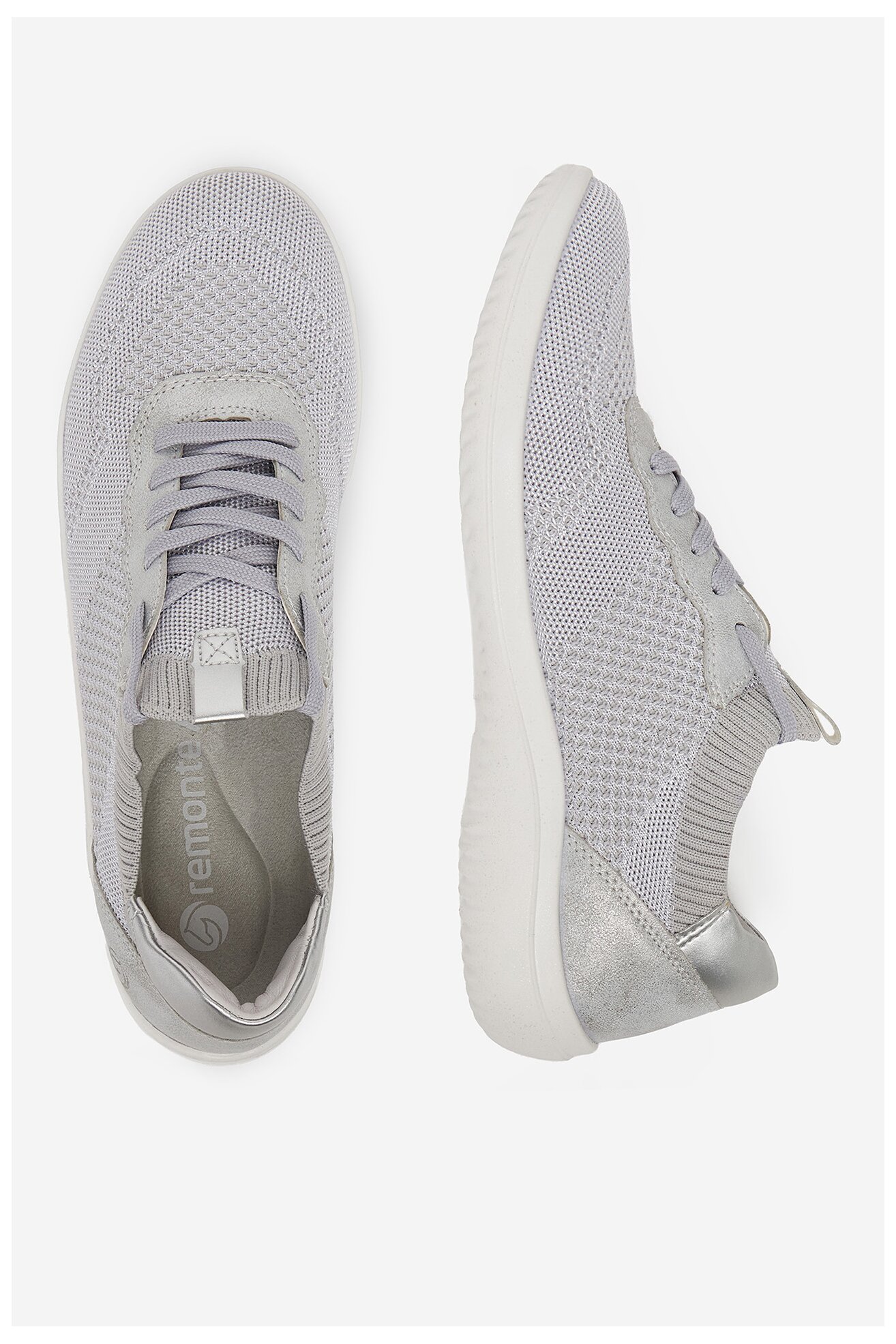 Sneakerși Remonte D1E05-40 ARGINTIU