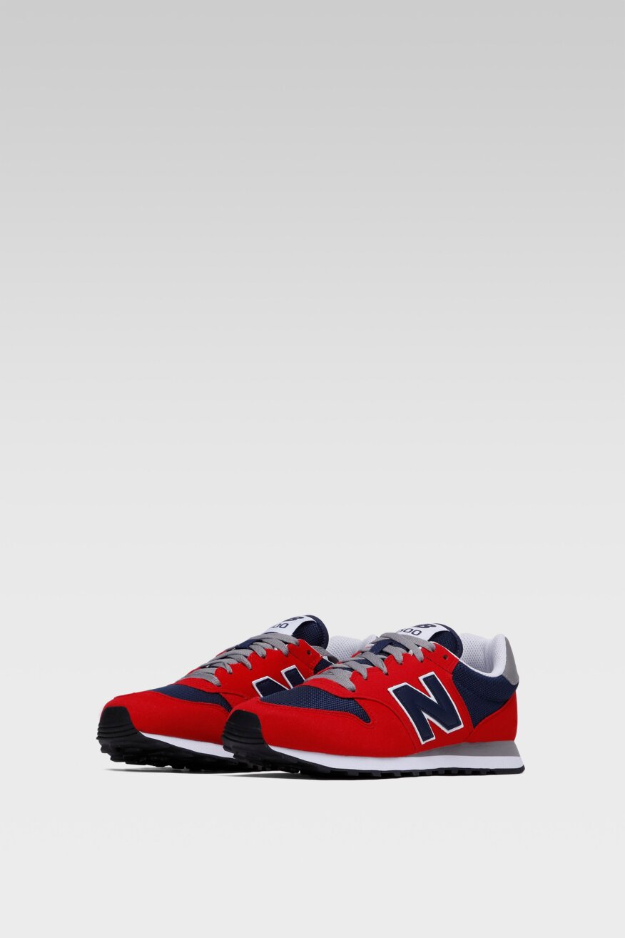 
                New Balance - Obuwie sportowe czerwone sznurowane - 5903698452869