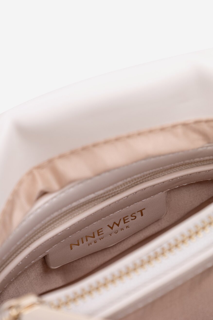 
                Дамска чанта NINE WEST СЛОНОВА КОСТ - 5906751618042