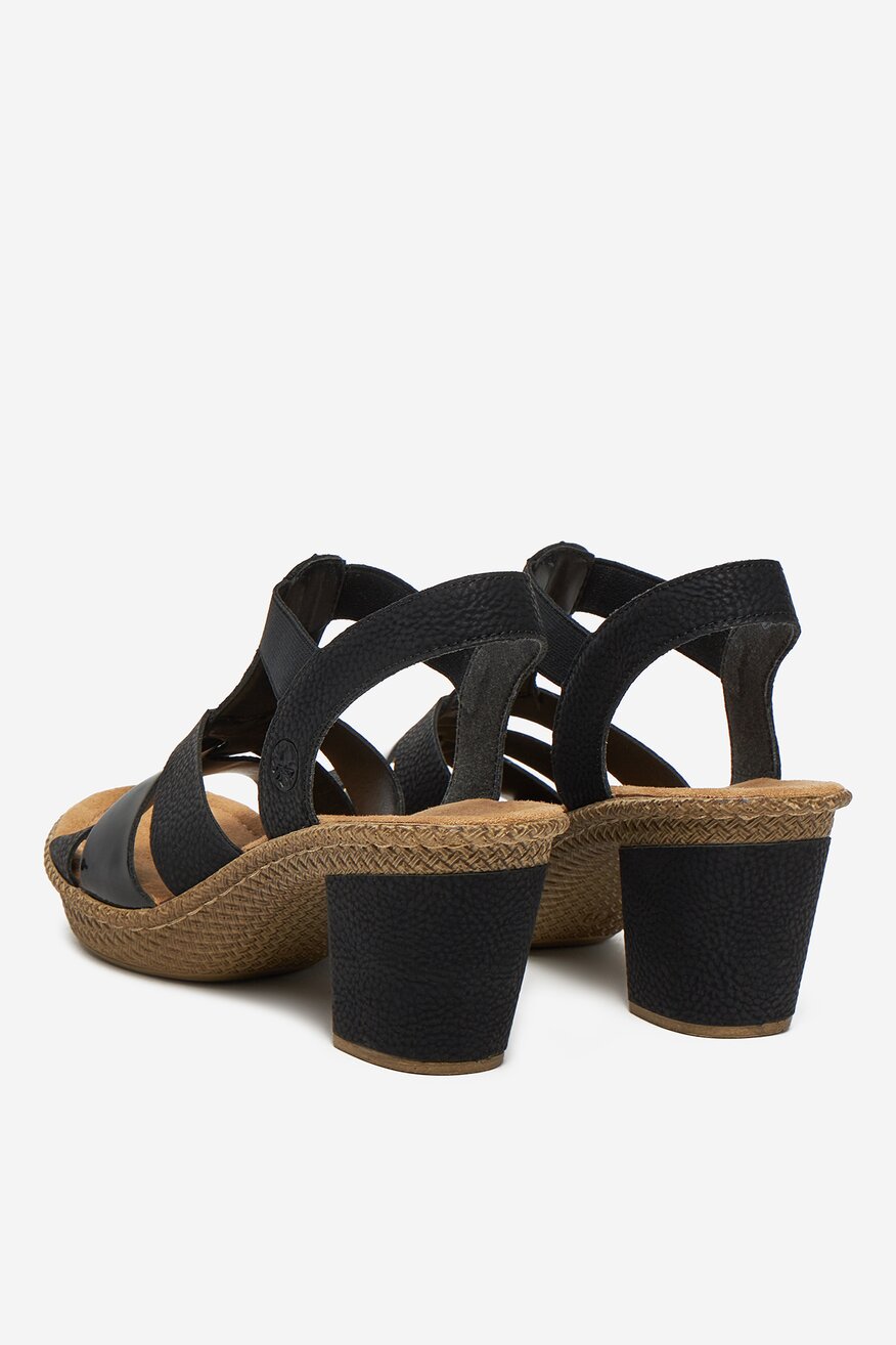 
                Szandál Rieker FEKETE - 2230078389099