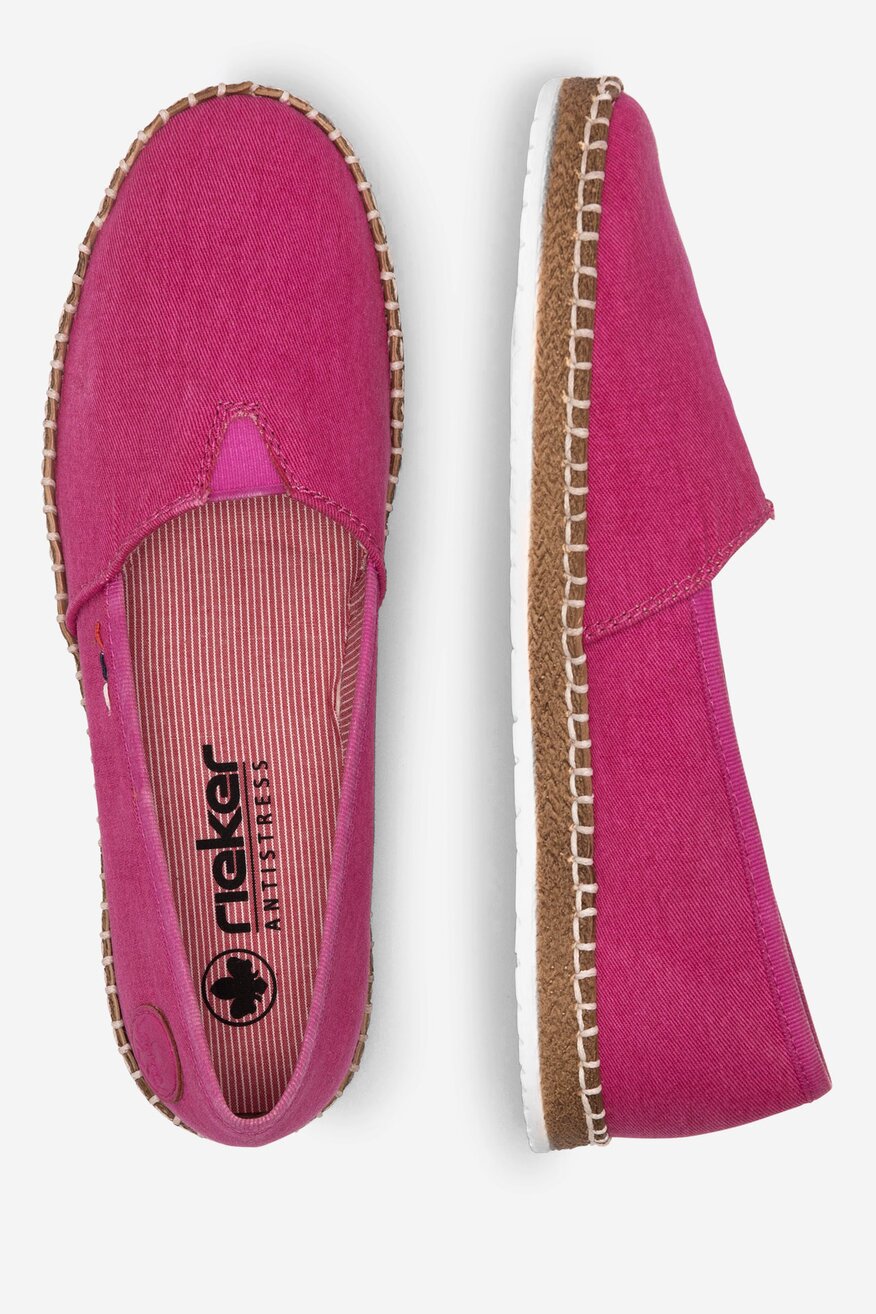 
                        Espadryle Rieker M2278-31 Różowy ciemny - 2230056240077
