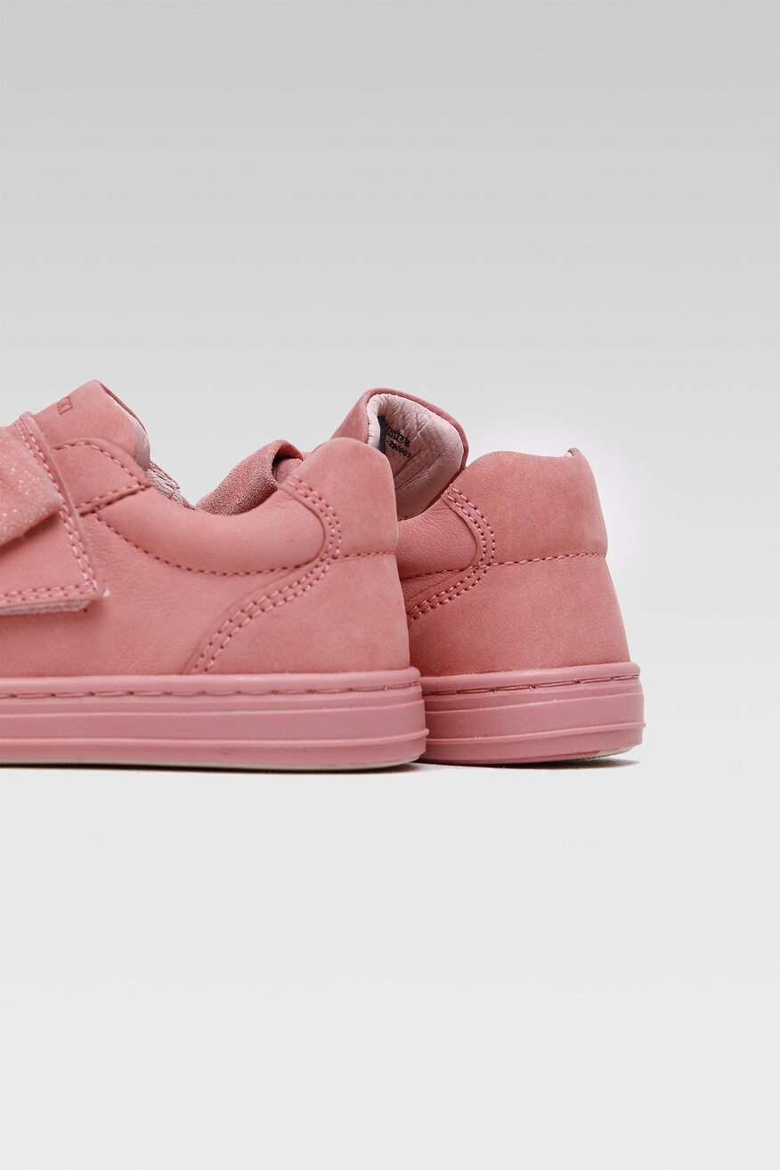 
                Lasocki Kids - Skórzane półbuty różowe - 5904248239022