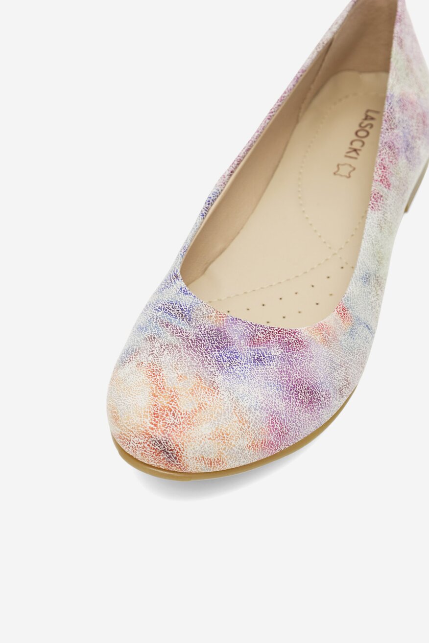 Lasocki - Baleriny zamszowe - 5903698054414