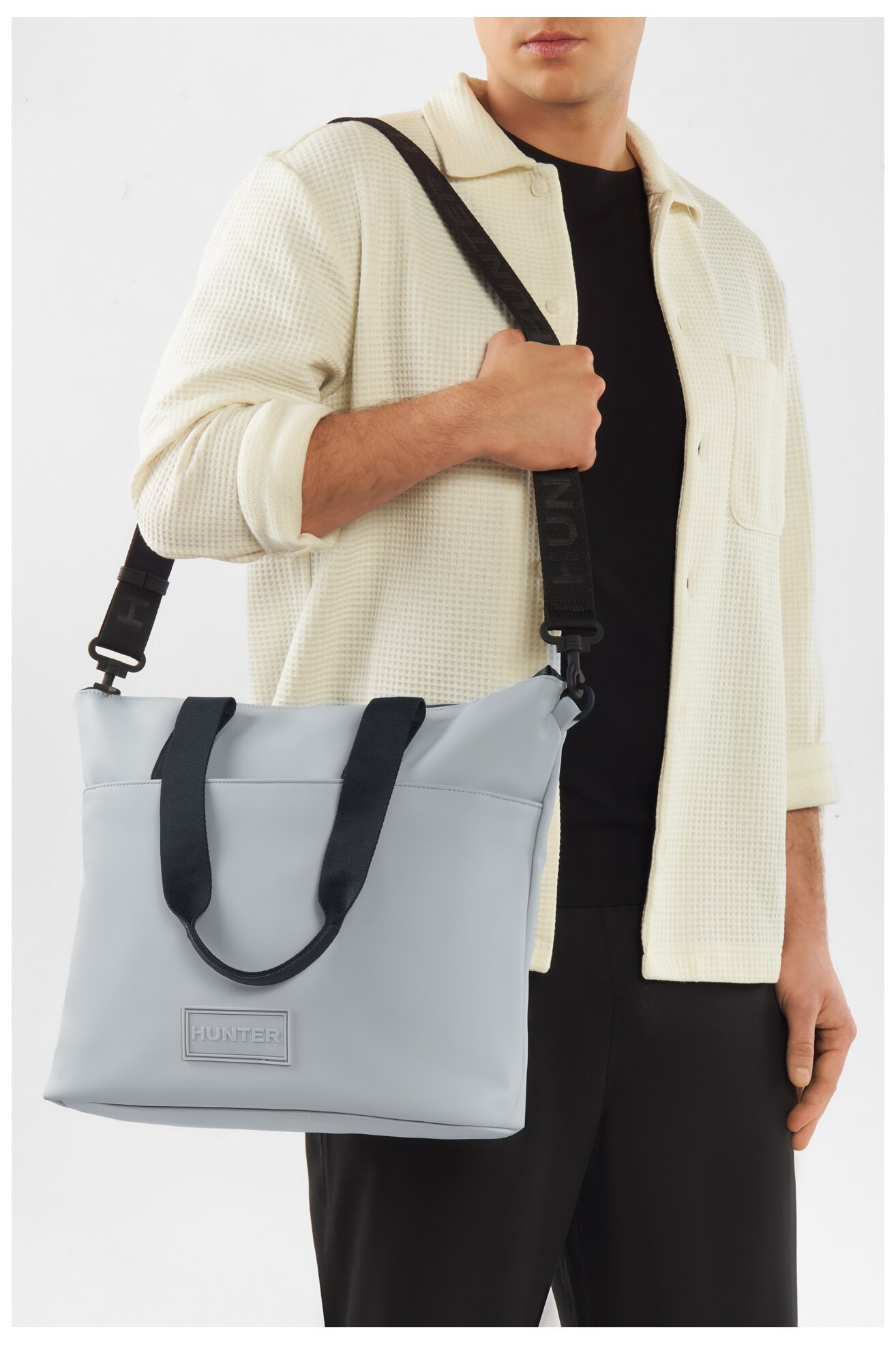 Дамска чанта HUNTER HTR-B-012-07 СИВ