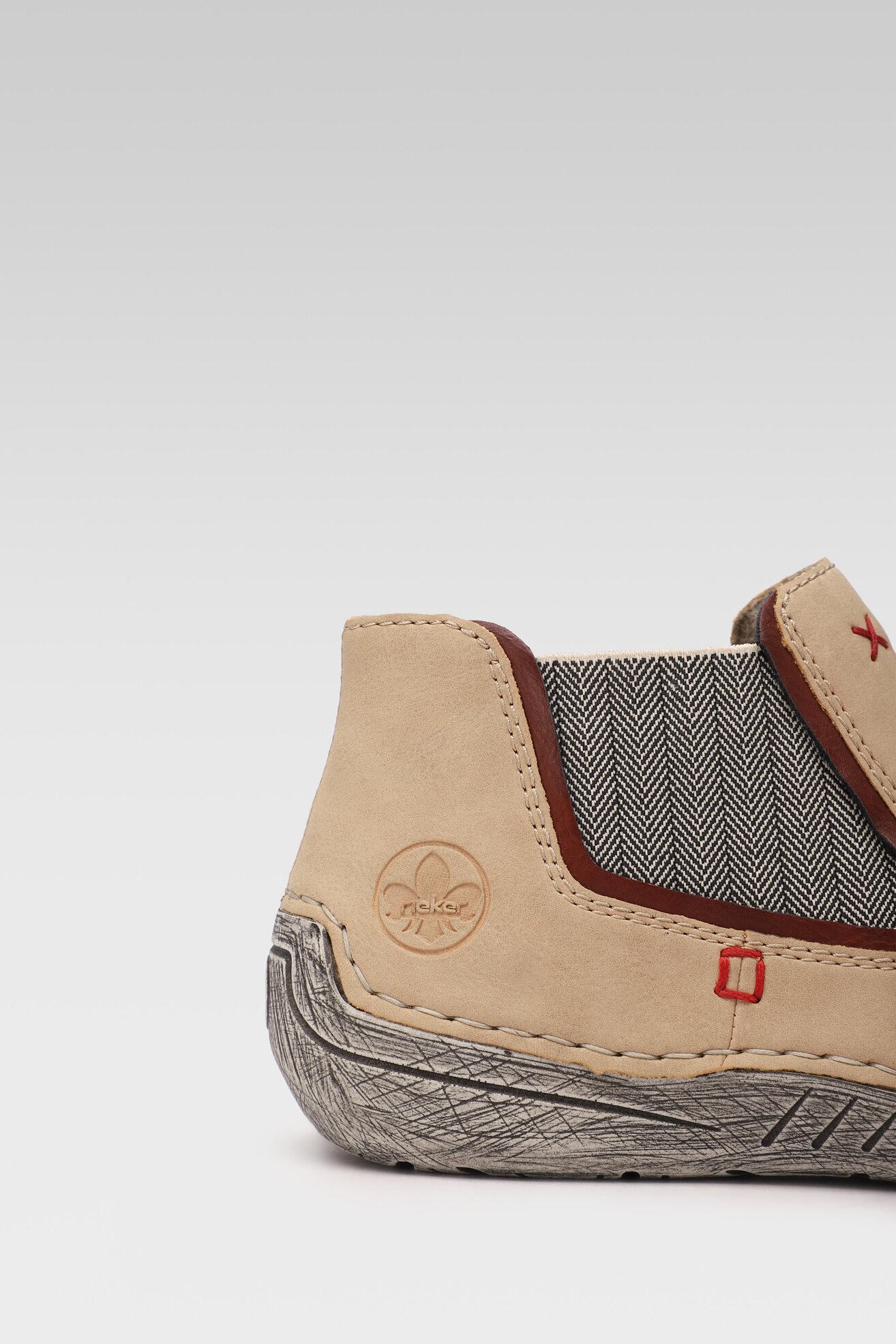 Botki Rieker 52598-60 Beżowy