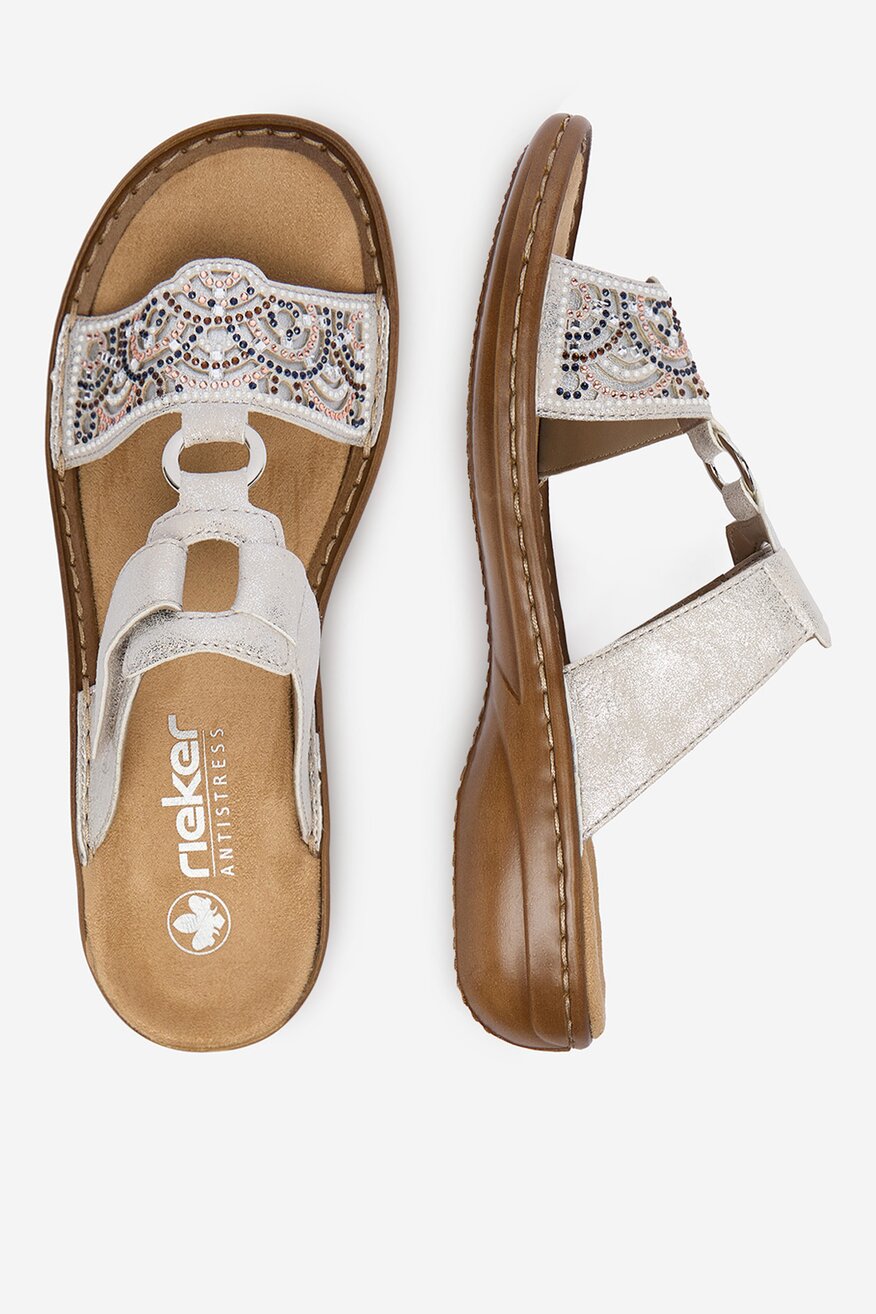 
                        Джапанки Rieker CEO-608K2-40 СРЕБРИСТ - 5906751832530