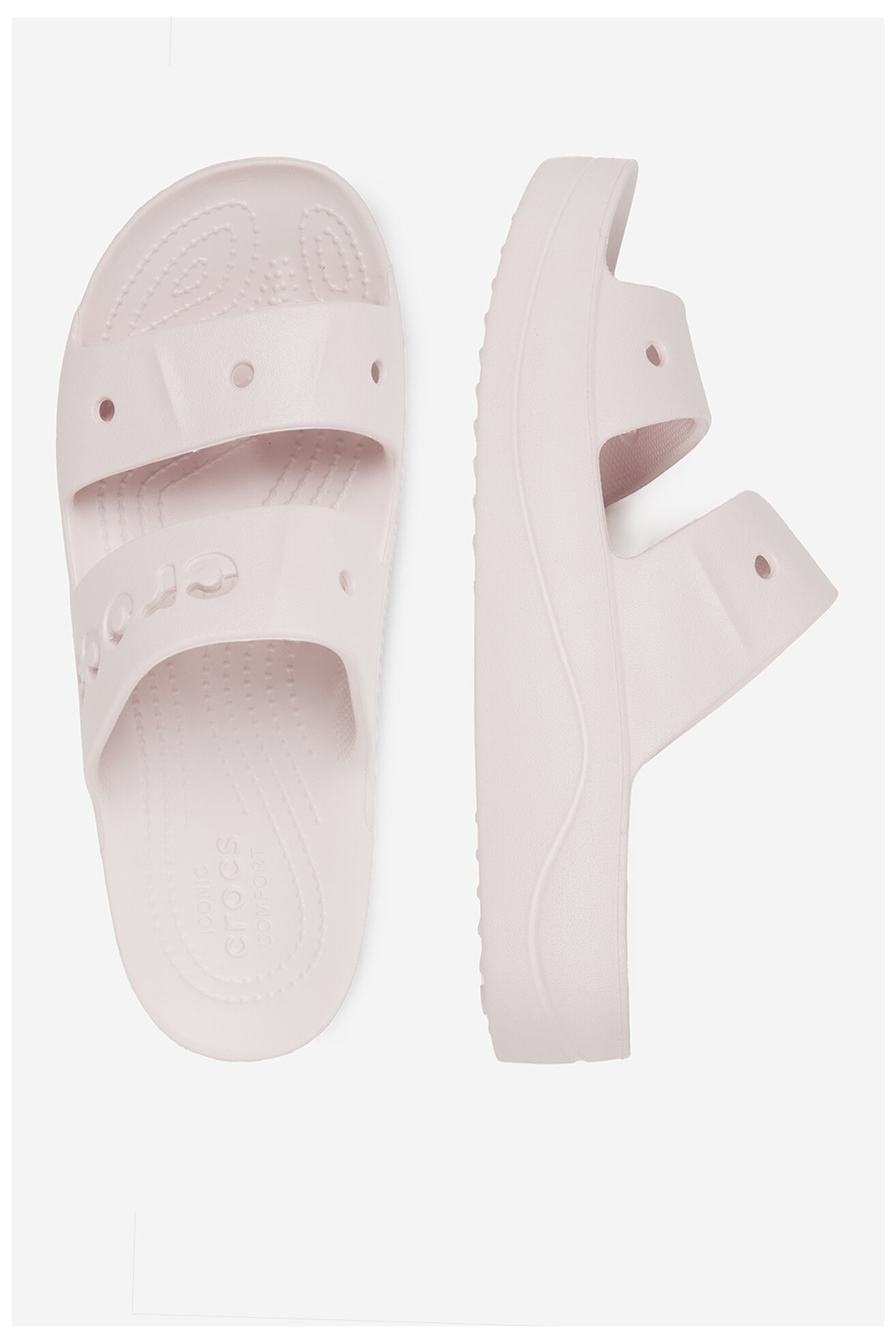 Klapki basenowe Crocs BAYA PLATFORM SANDAL 208188-6PI Różowy