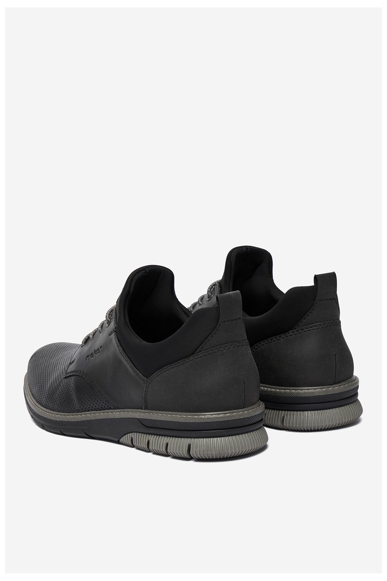 Półbuty Rieker CEO-14450-00 Czarny