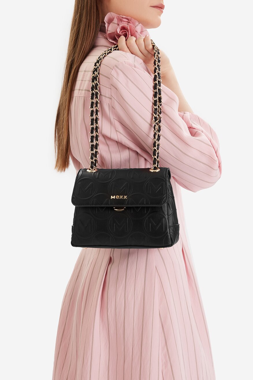 Дамска чанта Mexx ЧЕРЕН - 5906751617243