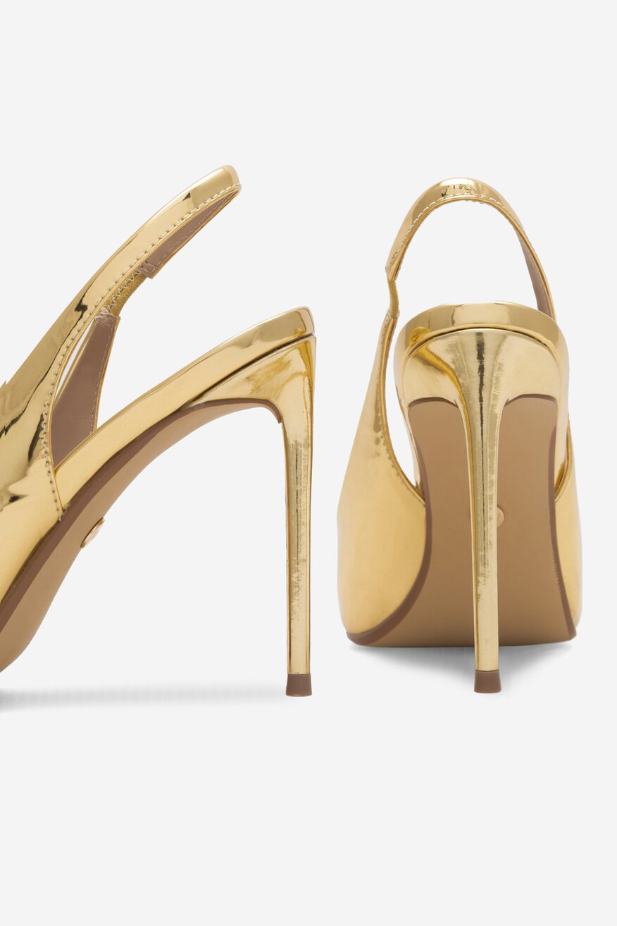 Lodičky NINE WEST ZLATÁ - 5905588149217