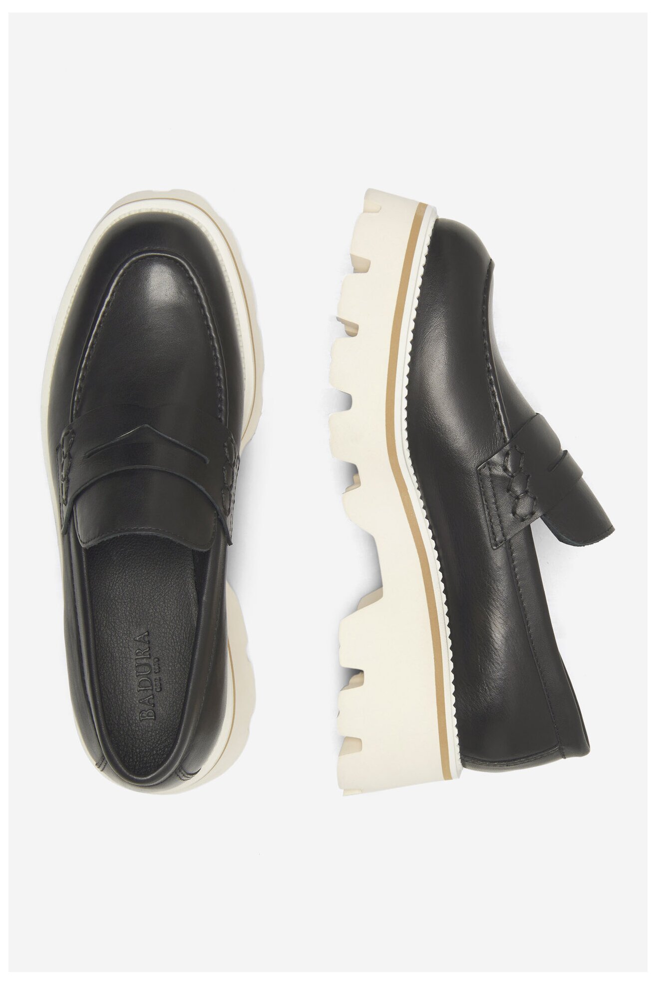 Мокасини Badura GISELLE-24SS202 ЧОРНИЙ