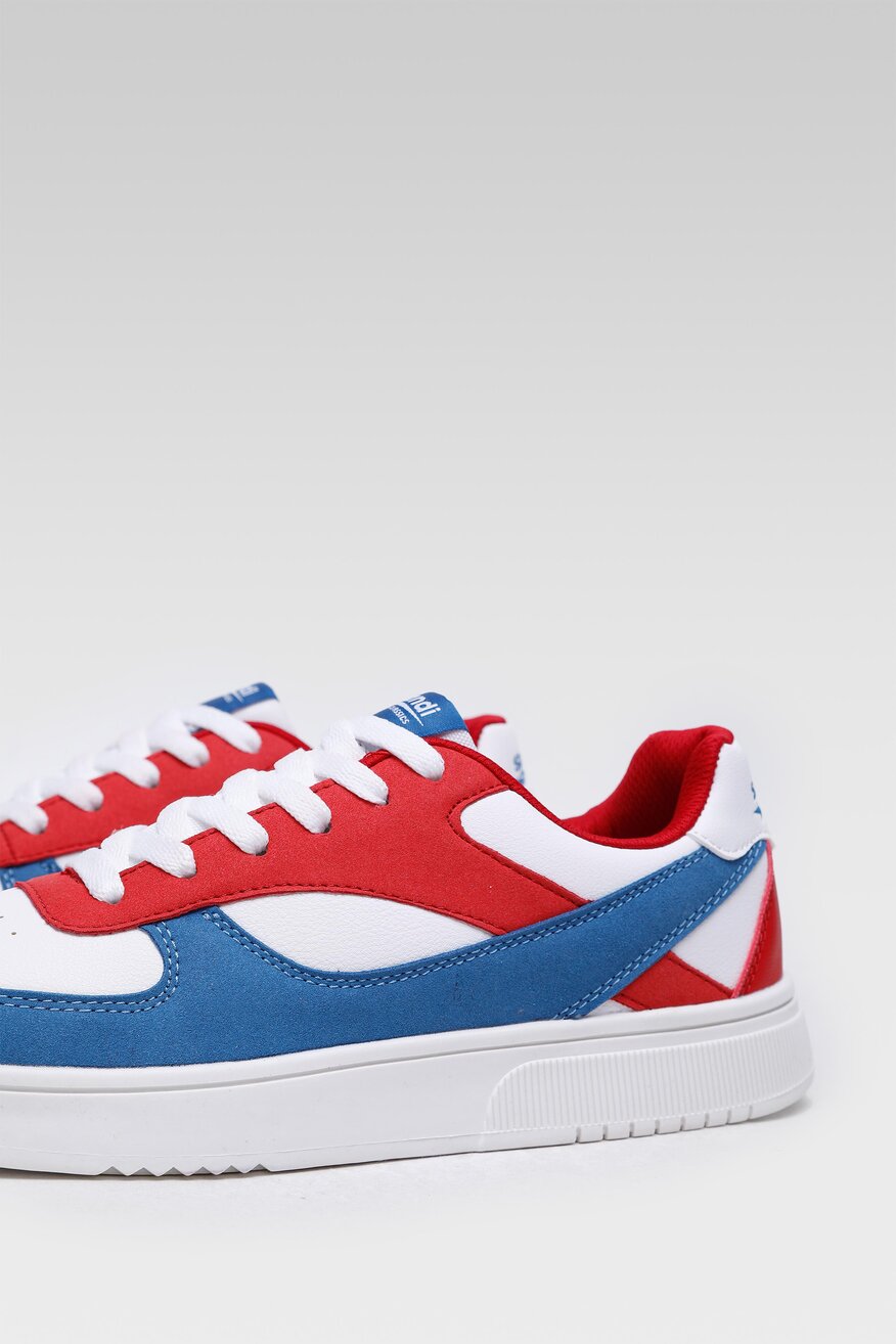 
                Sprandi - Obuwie sportowe pastelowe białe - 5904248774691