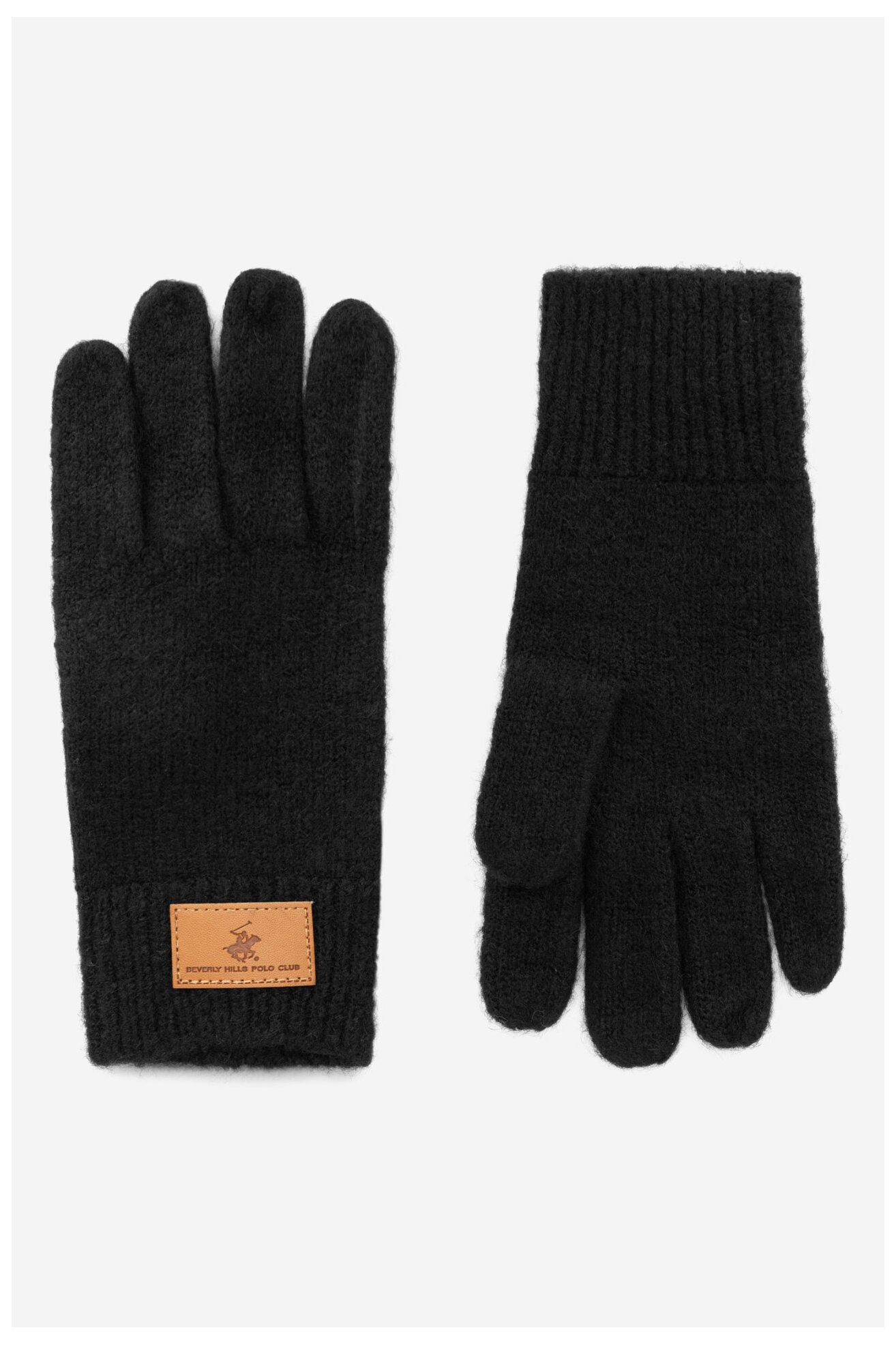 Muške rukavice Beverly Hills Polo Club BHPC-M6-001-AW24 CRNA