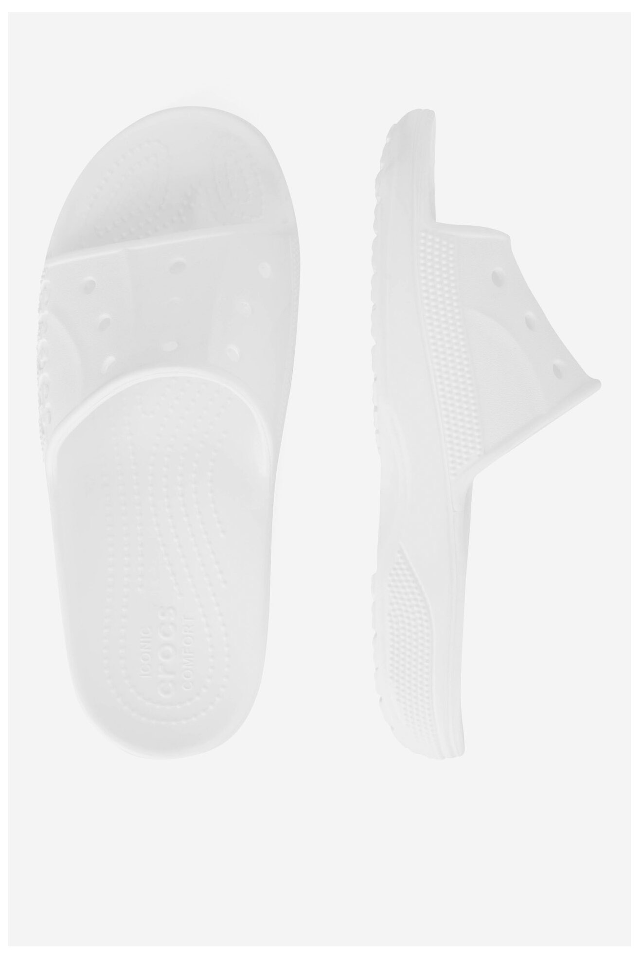 Klapki basenowe Crocs BAYA II SLIDE 208215-100 Biały