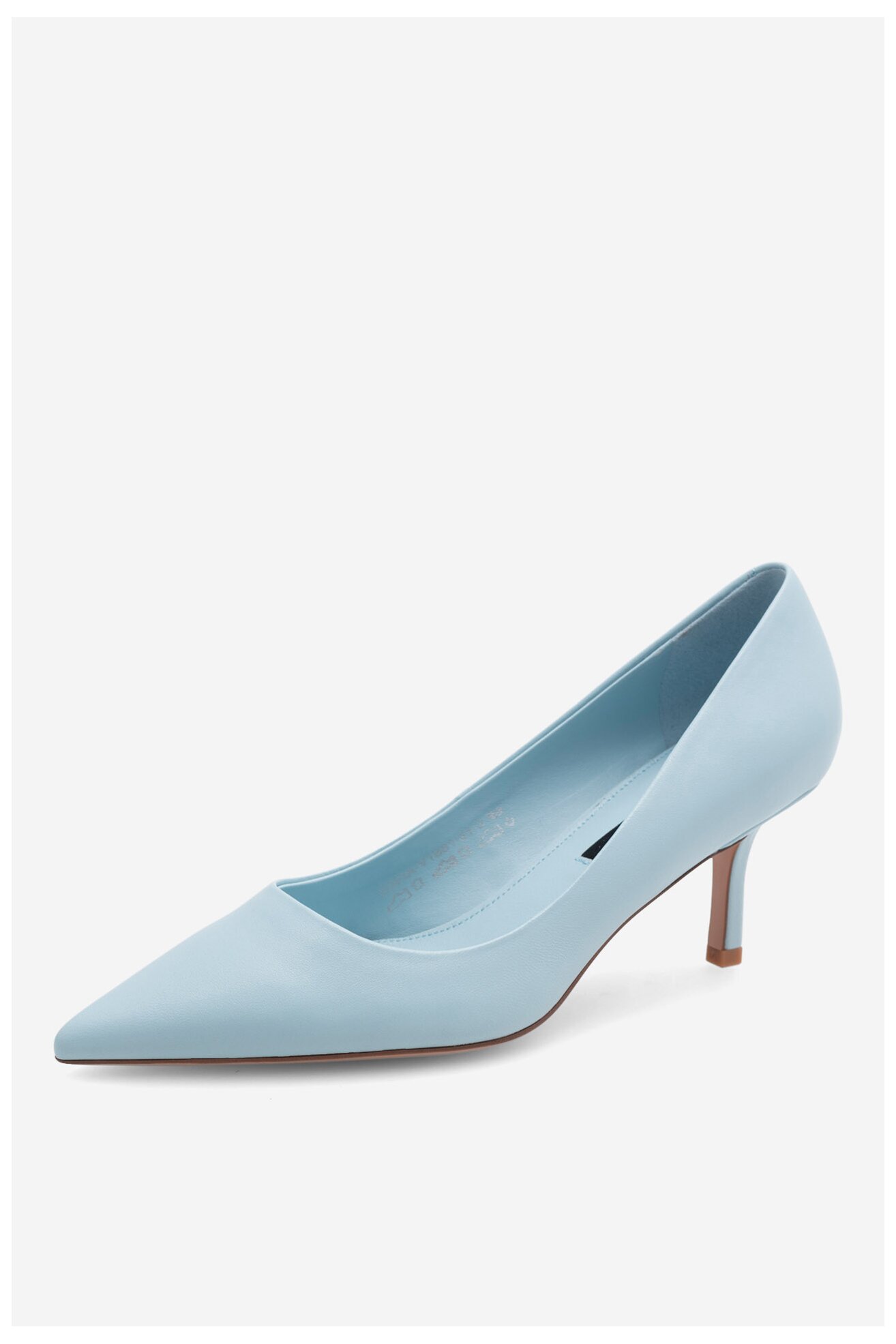 Czółenka Gino Rossi ZOFIA-V1681-21-2 Niebieski jasny