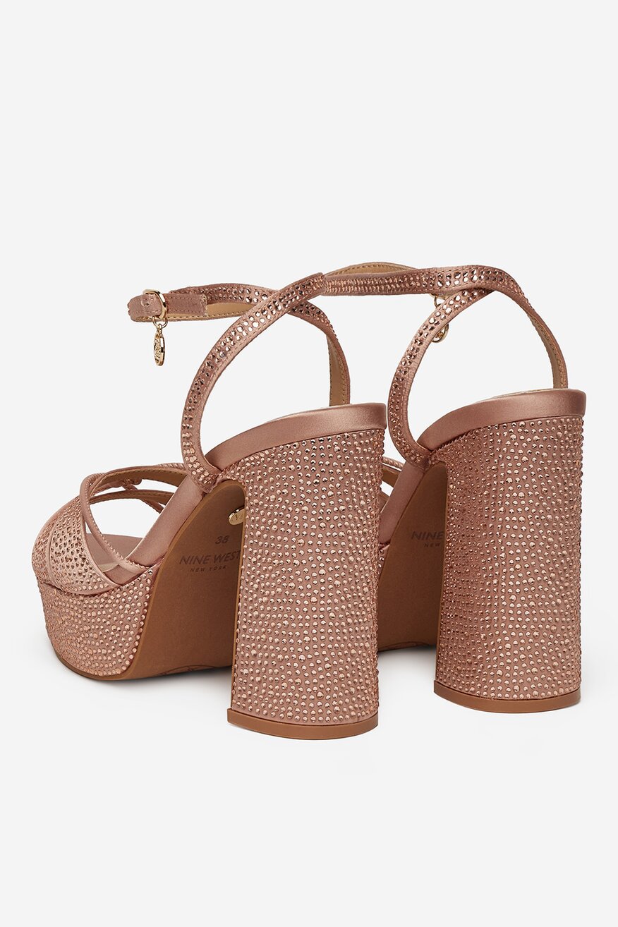 Sandály NINE WEST SVĚTLE RŮŽOVÁ - 5906751043820