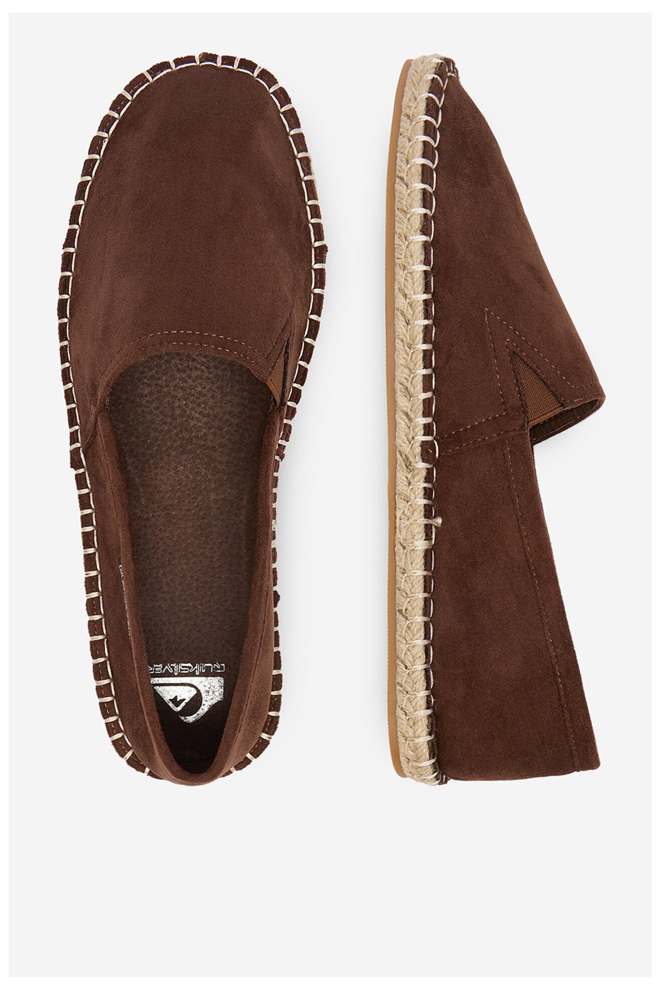 Espadryle QUIKSILVER EOHP-BARREL-01 Brązowy