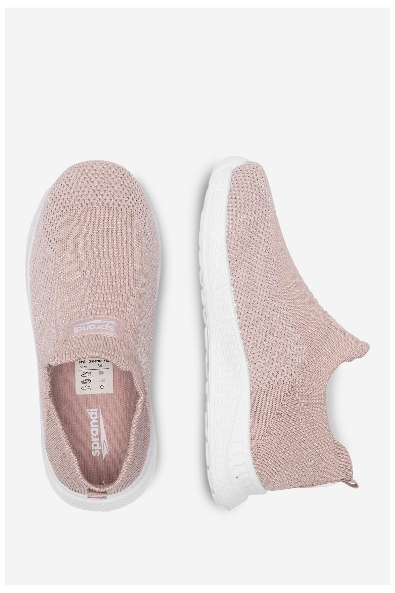 Obuwie sportowe Sprandi CP91-25508-1(IV)DZ Beżowy