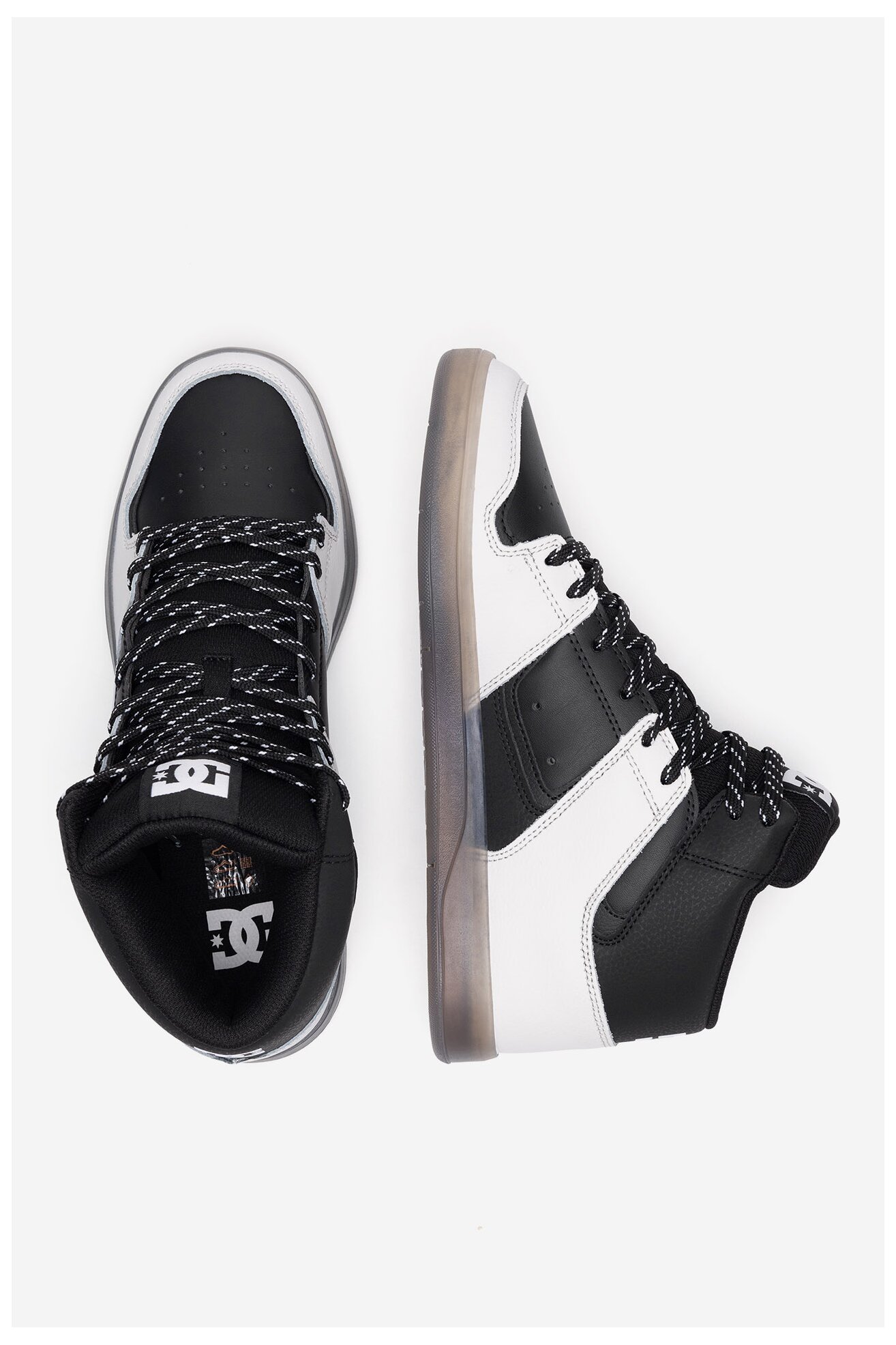 Спортни обувки DC Shoes CURE HI TOP ADYS400072-BCA ЧЕРЕН