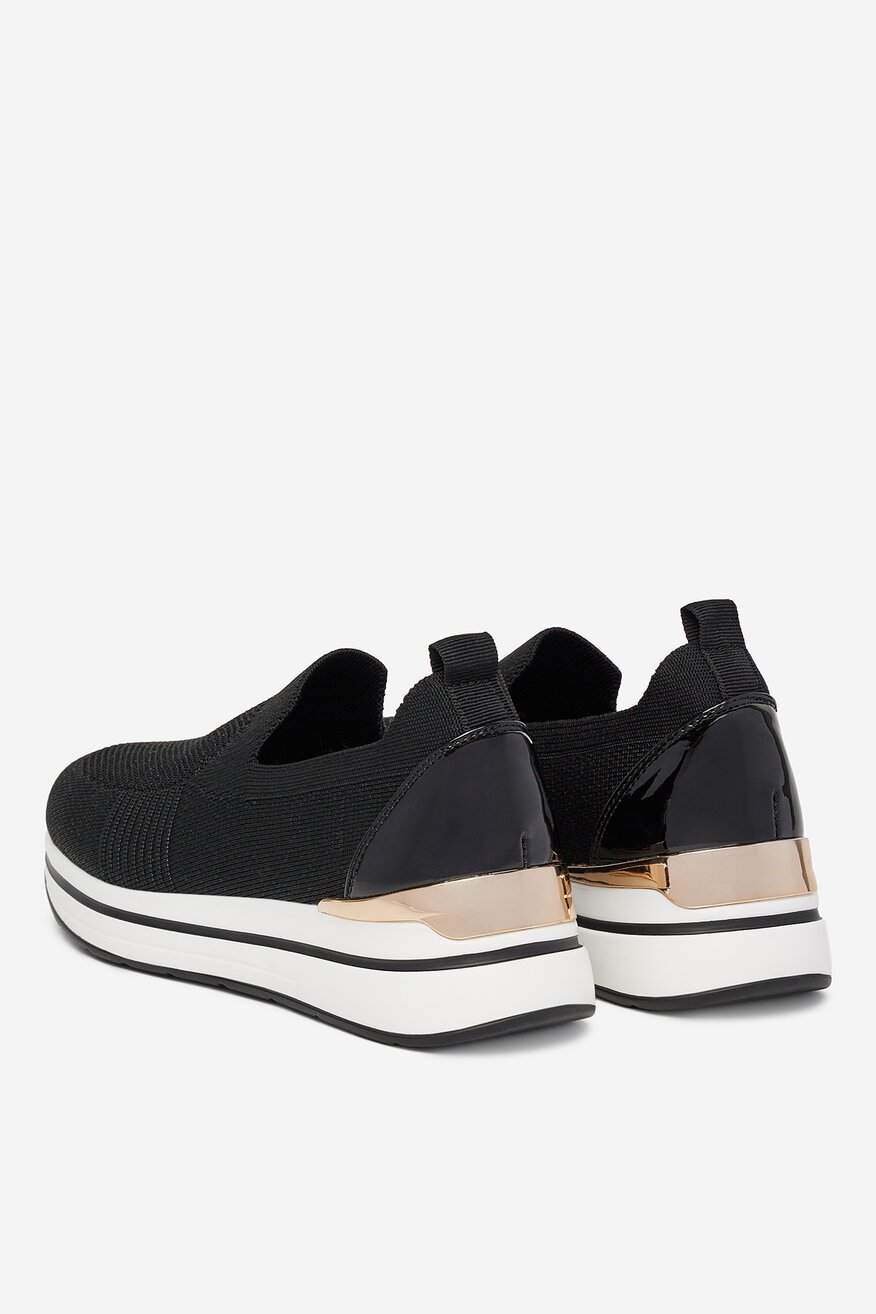 Clara Barson - Sneakersy na koturnie - 5903698190754