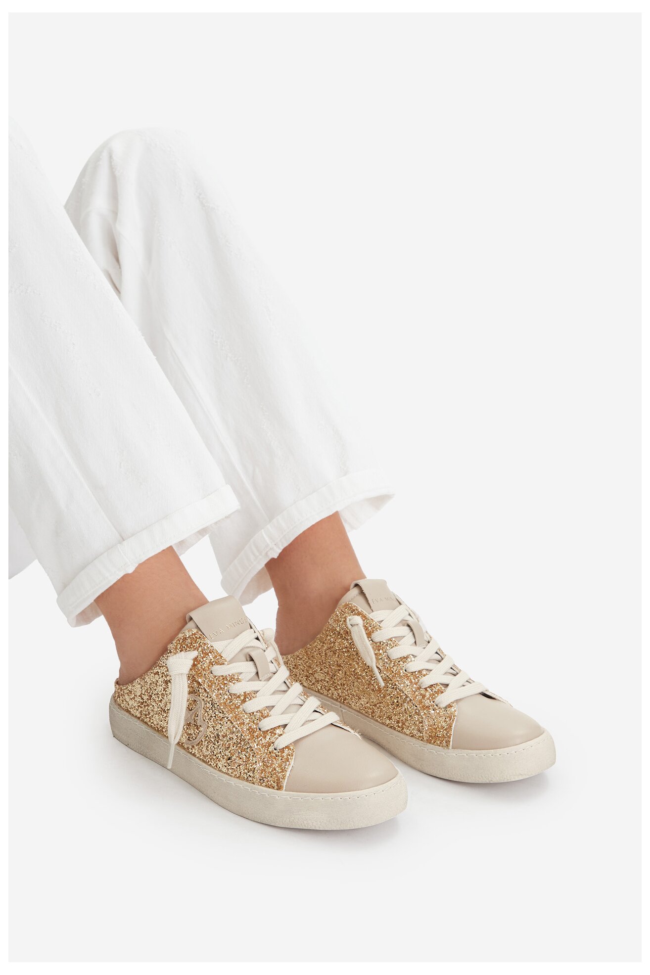 Sneakers EVA MINGE EO-ELLA-WSDR13670-2 Złoty