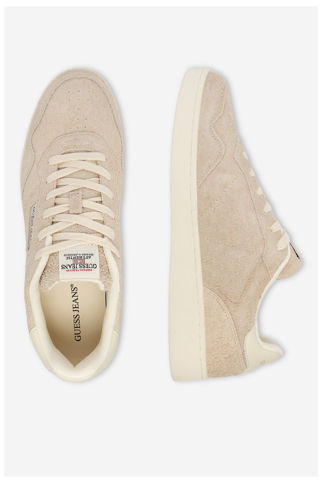 Sneakers GUESS JEANS EO-LUNARI-02 WE Beżowy