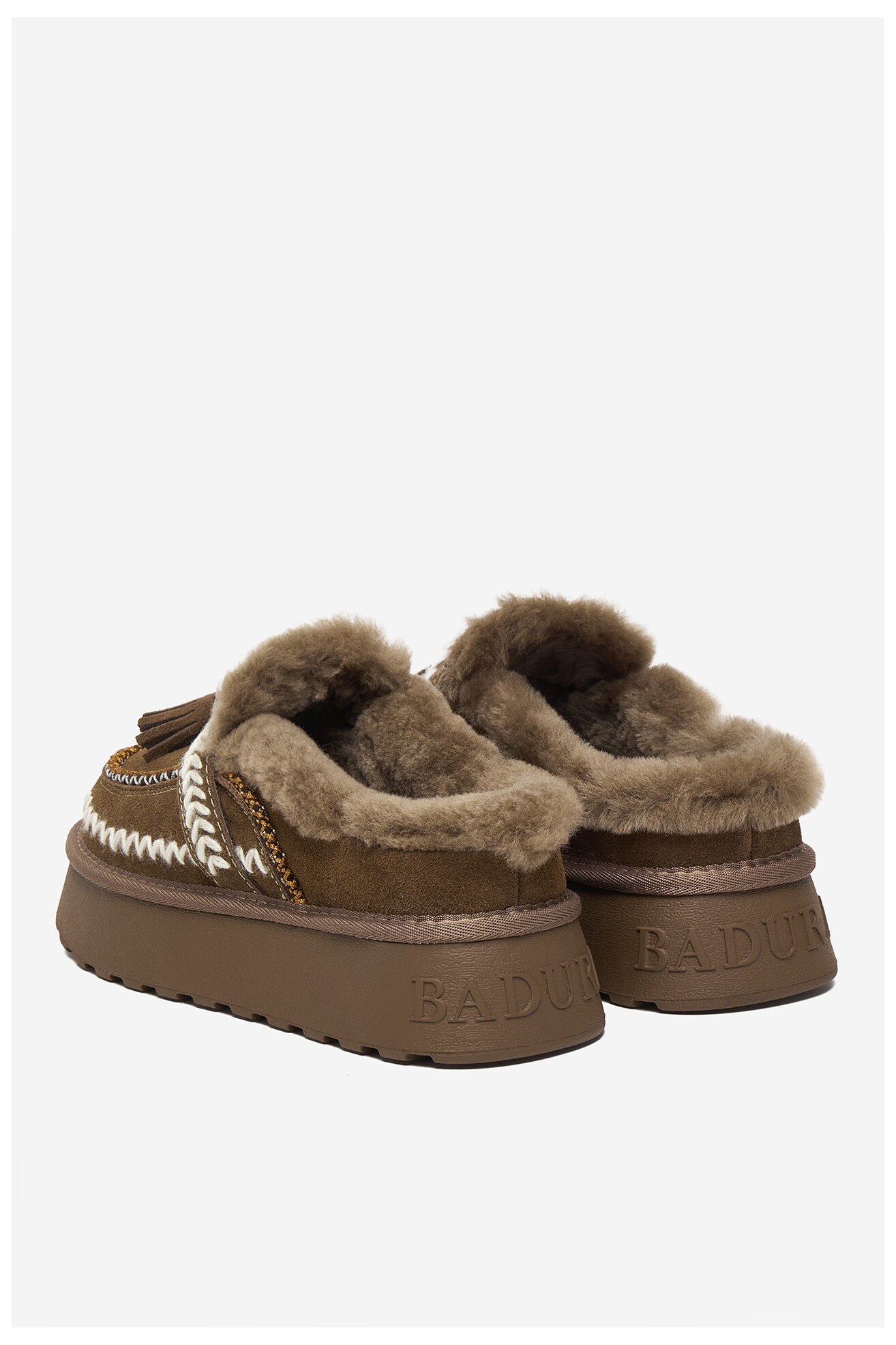 Papuci de casă Badura EO-CRYSTAL-TS6291 MARO DESCHIS