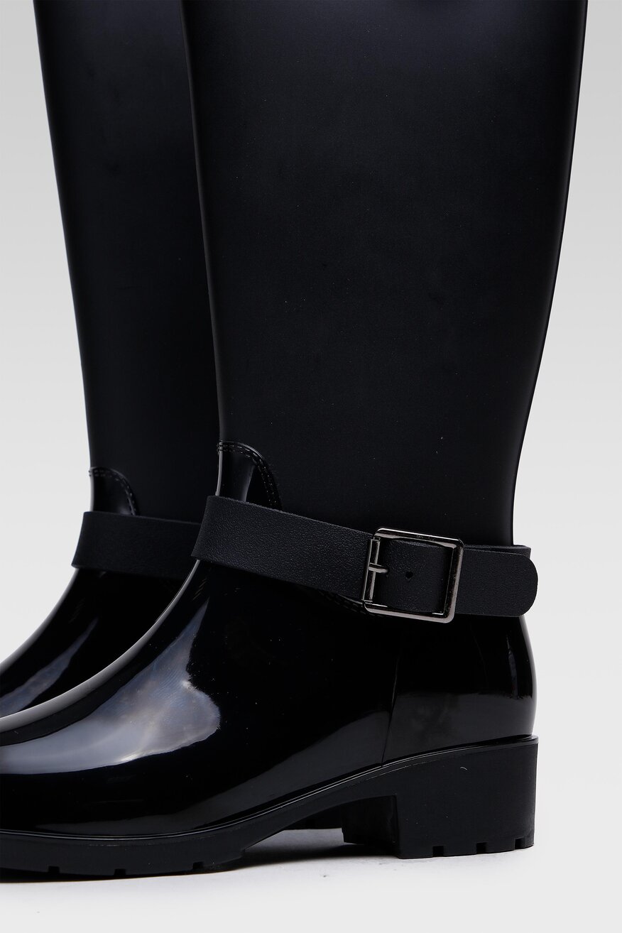 
                Jenny Fairy - Kalosze czarne z suwakiem - 5903698842714