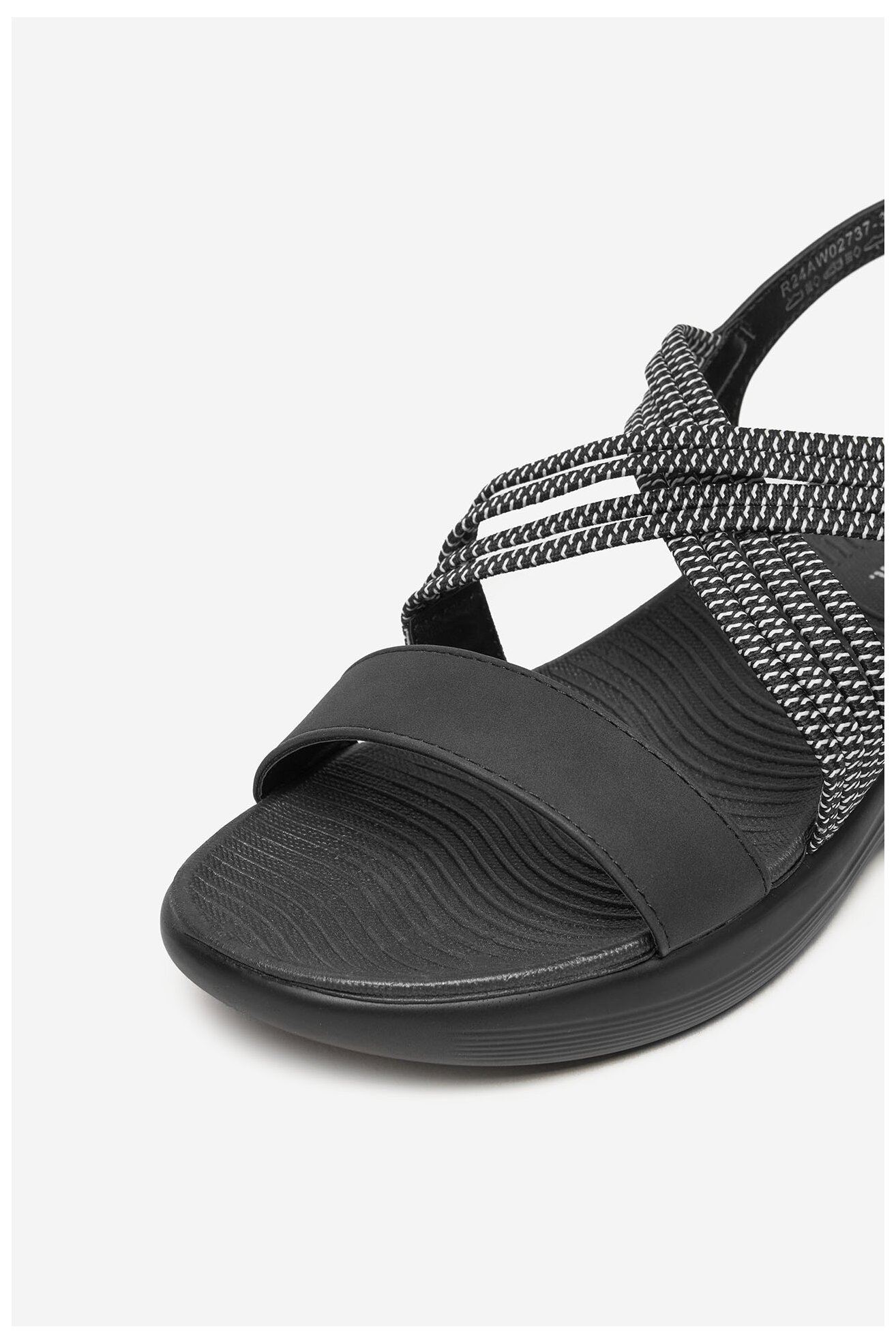 Szandál Clara Barson R24AW02737 FEKETE