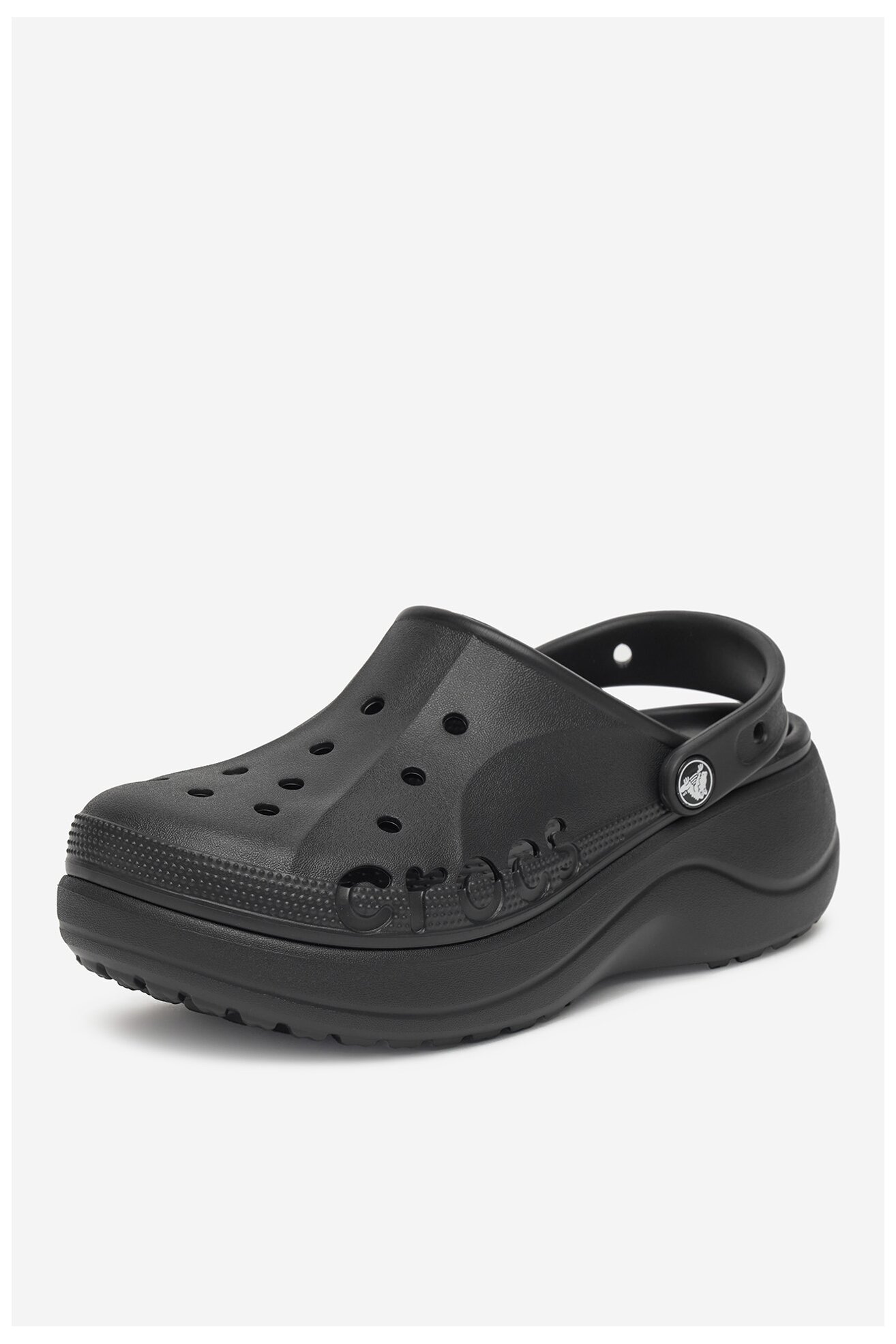 Джапанка за басейн Crocs WB-BAYA PLATFORM CLOG 208186-001 ЧЕРЕН