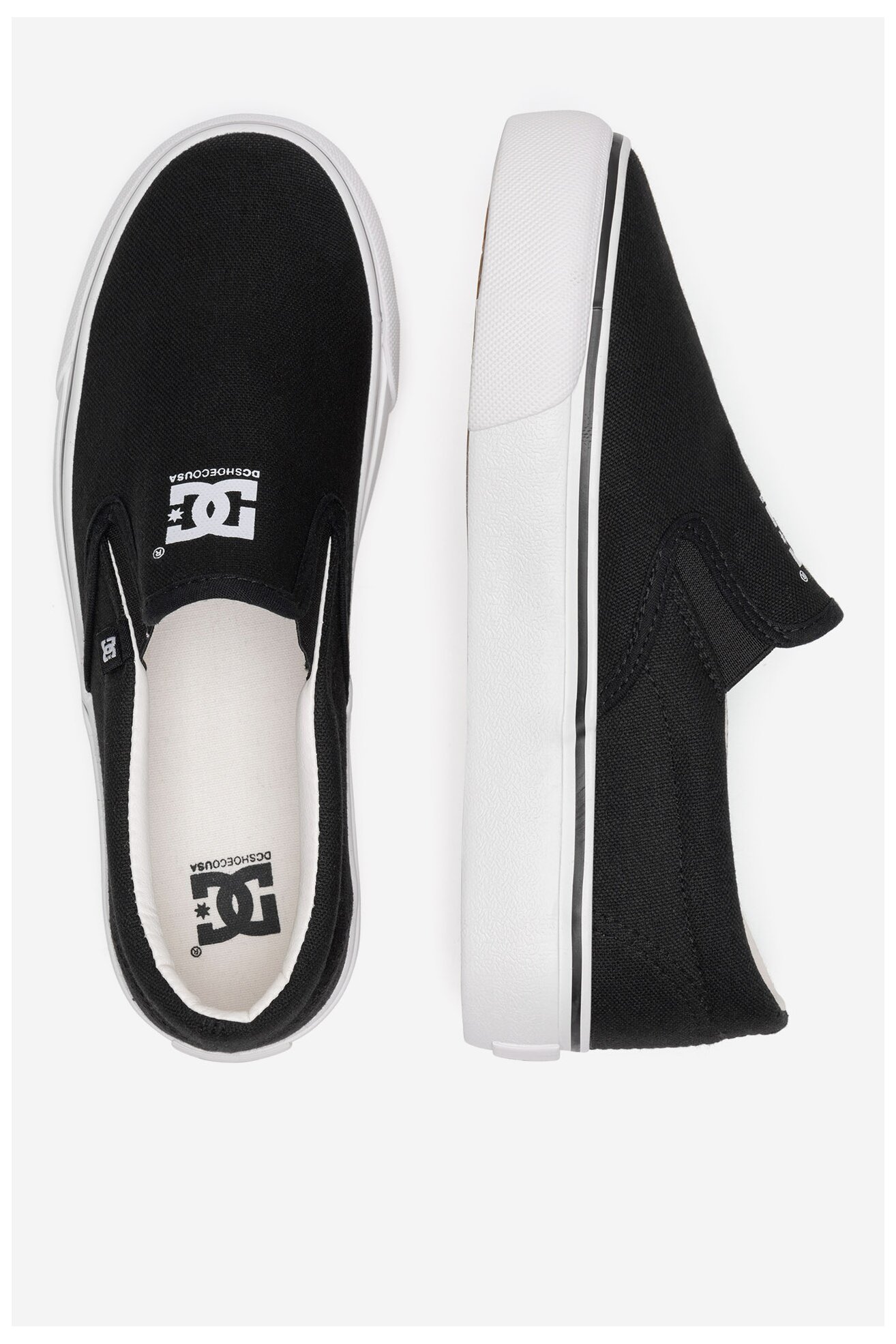 Plátěná obuv DC Shoes WFA3015-1 ČERNÁ