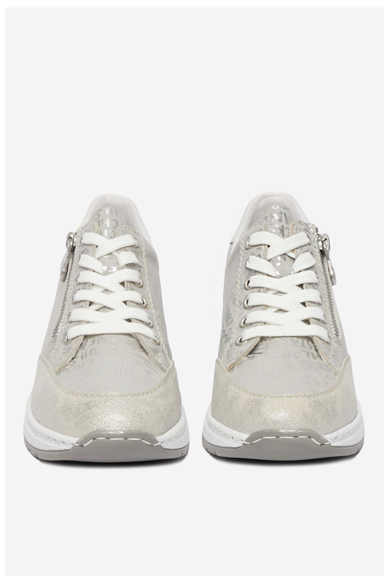 Sneakers Rieker CEO-N4316-90 Srebrny
