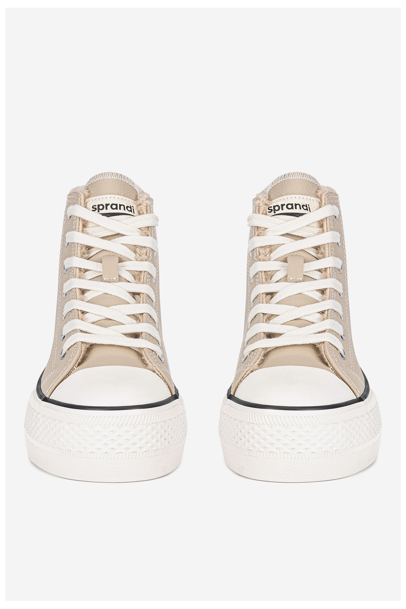 Plátěná obuv Sprandi YL201412 BÉŽOVÁ