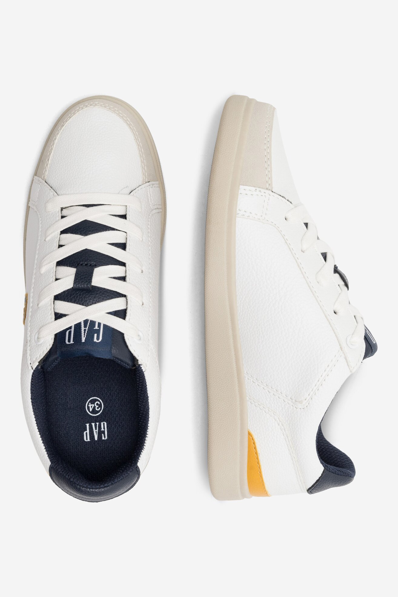 Sportcipő GAP SEATTLE GAB002F5SYWELBGP FEHÉR