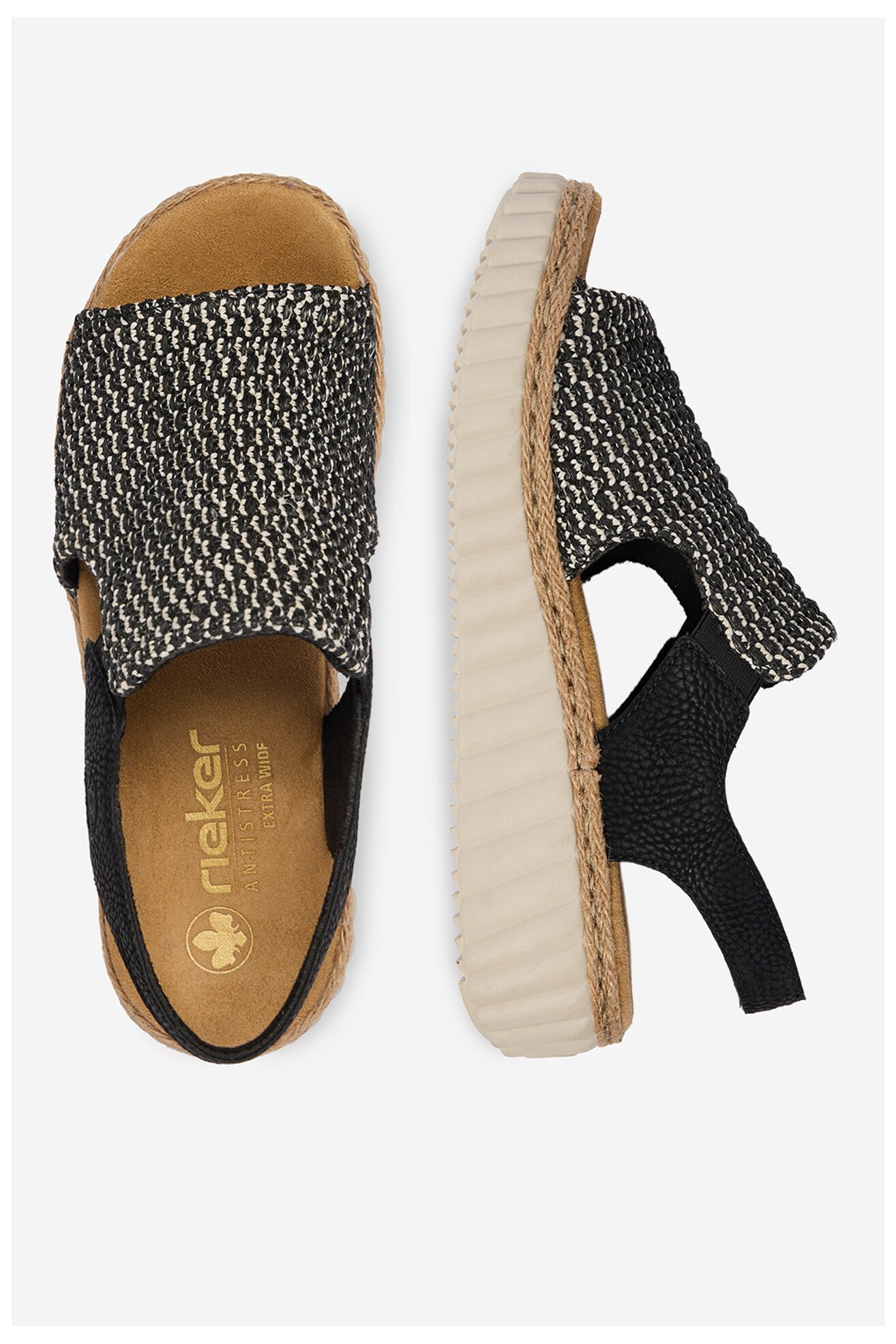 Sandały Rieker CEO-69276-00 Czarny