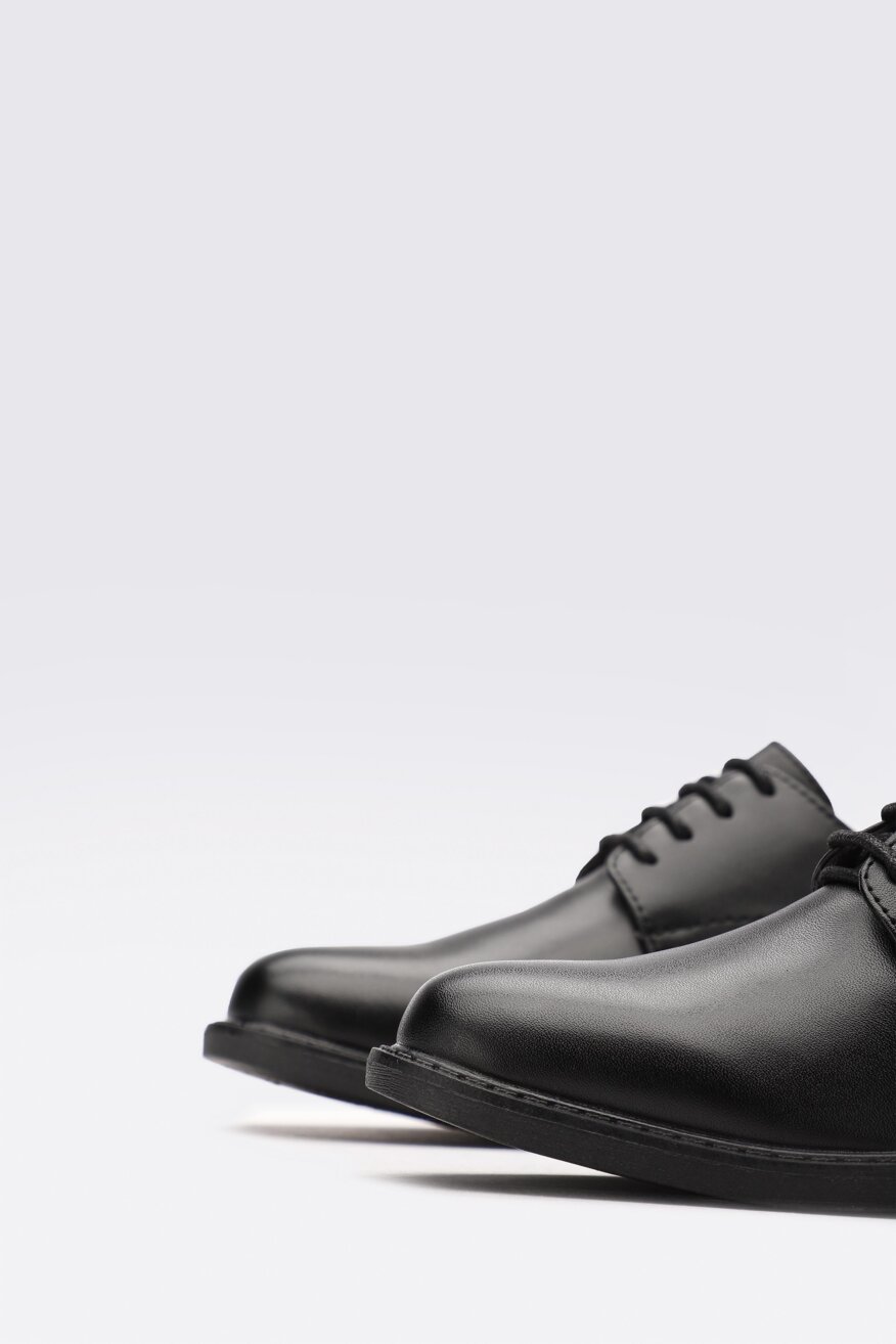 
                Ottimo - Półbuty czarne sznurowane - 5903698323879