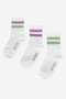 Zokni Sprandi 0KB-001-SS25 (3-PACK) FEHÉR
