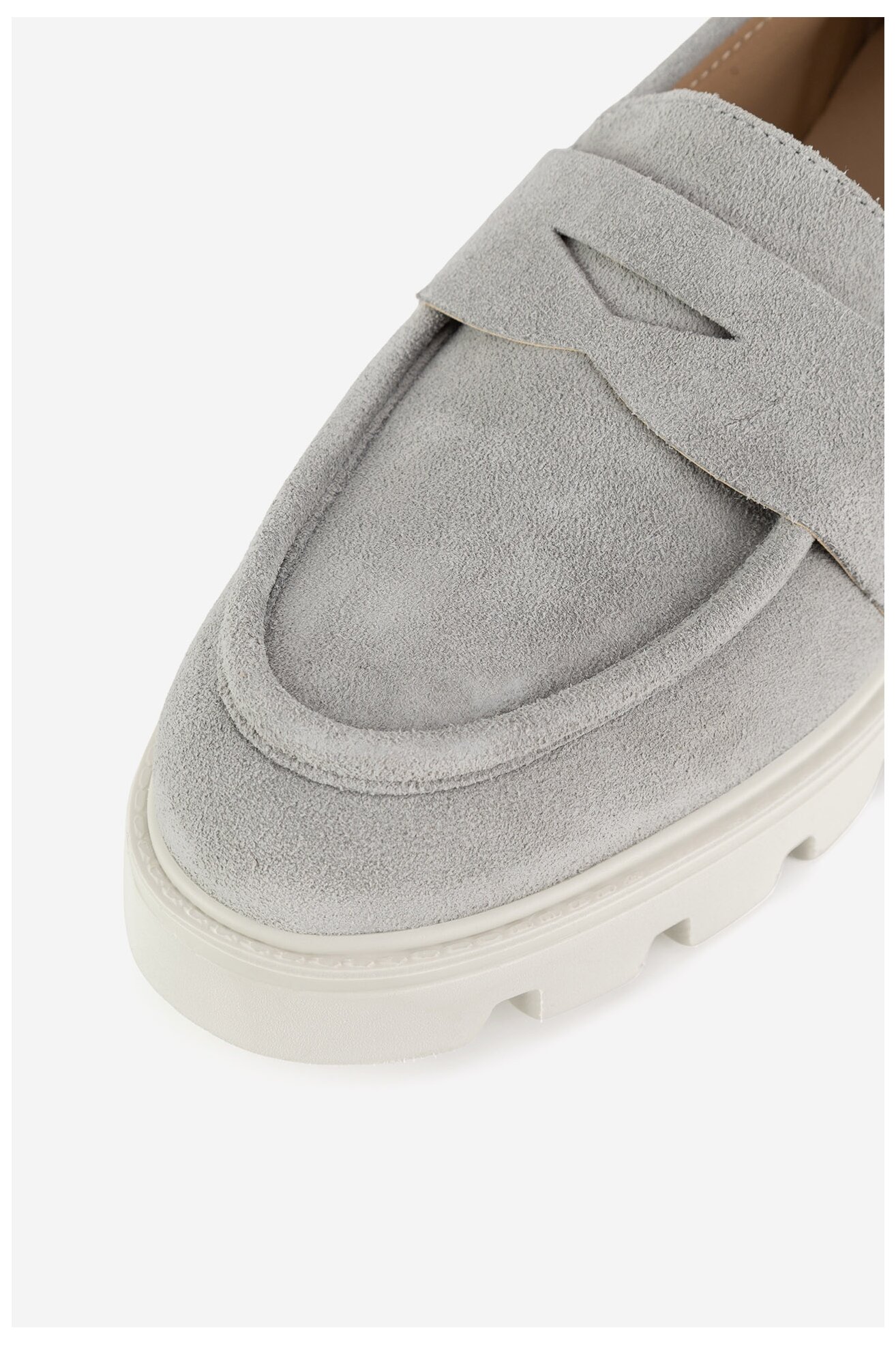 Mokaszin Badura AMANTEA-28180LM VILÁGOSSZÜRKE