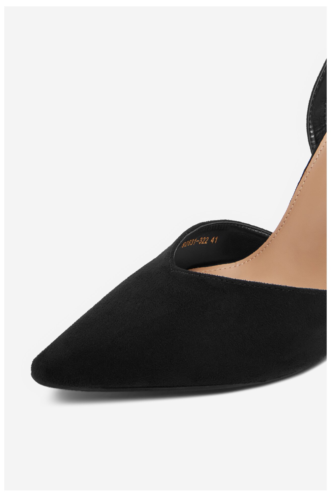 Pantofi cu toc DeeZee 92831-322 NEGRU