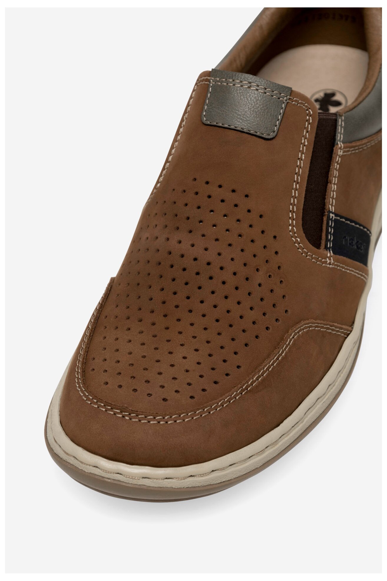 Половинки обувки Rieker 17371-25 КАФЯВ