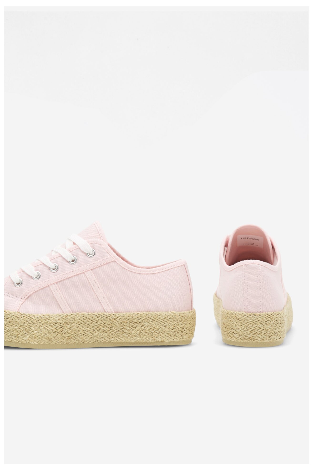 Espadrile DeeZee WSS21067-01 ROZ