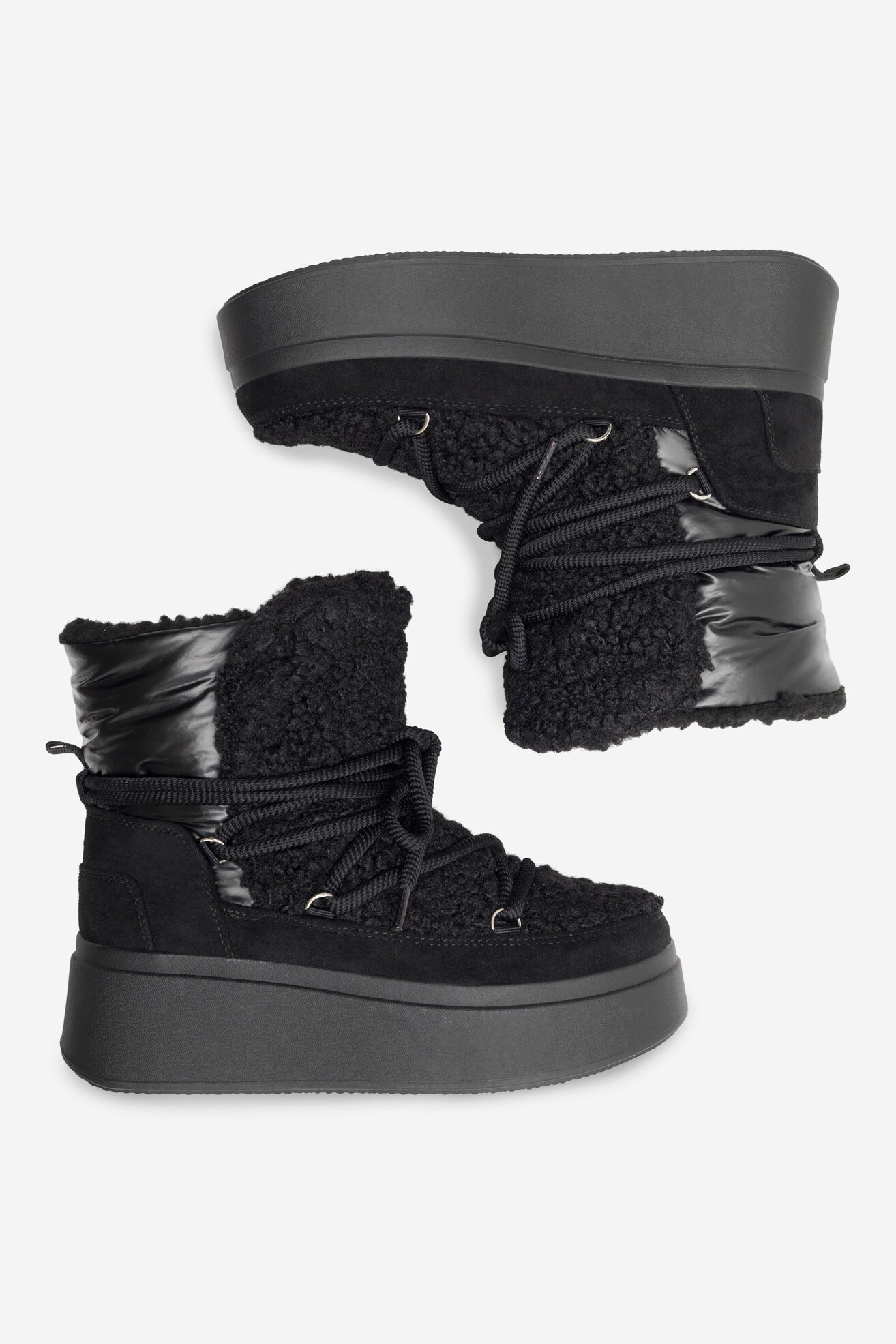 Bokacsizma DeeZee YADIRA H3982-1 FEKETE