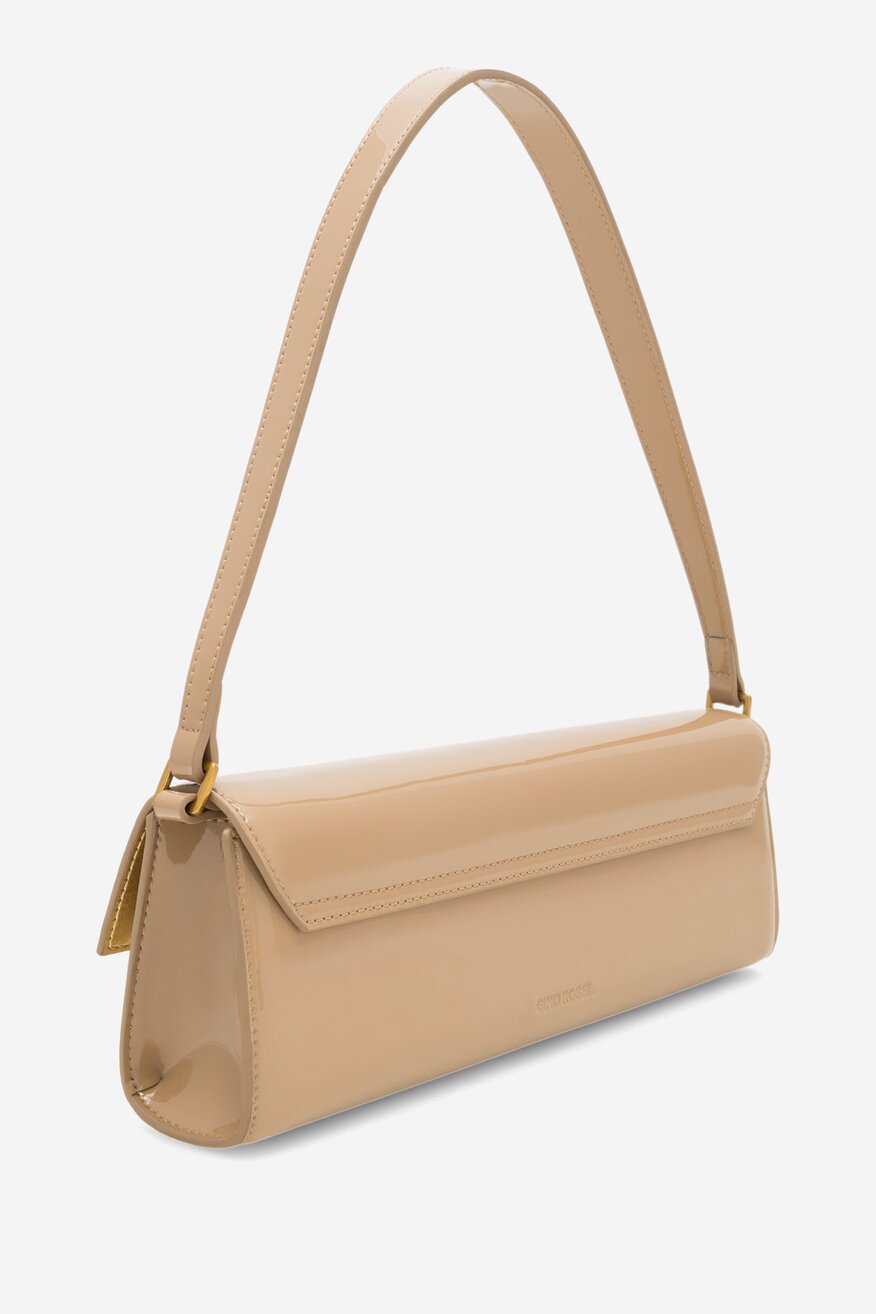 
                Gino Rossi - Mała torebka skórzana bagietka - 5905588624028