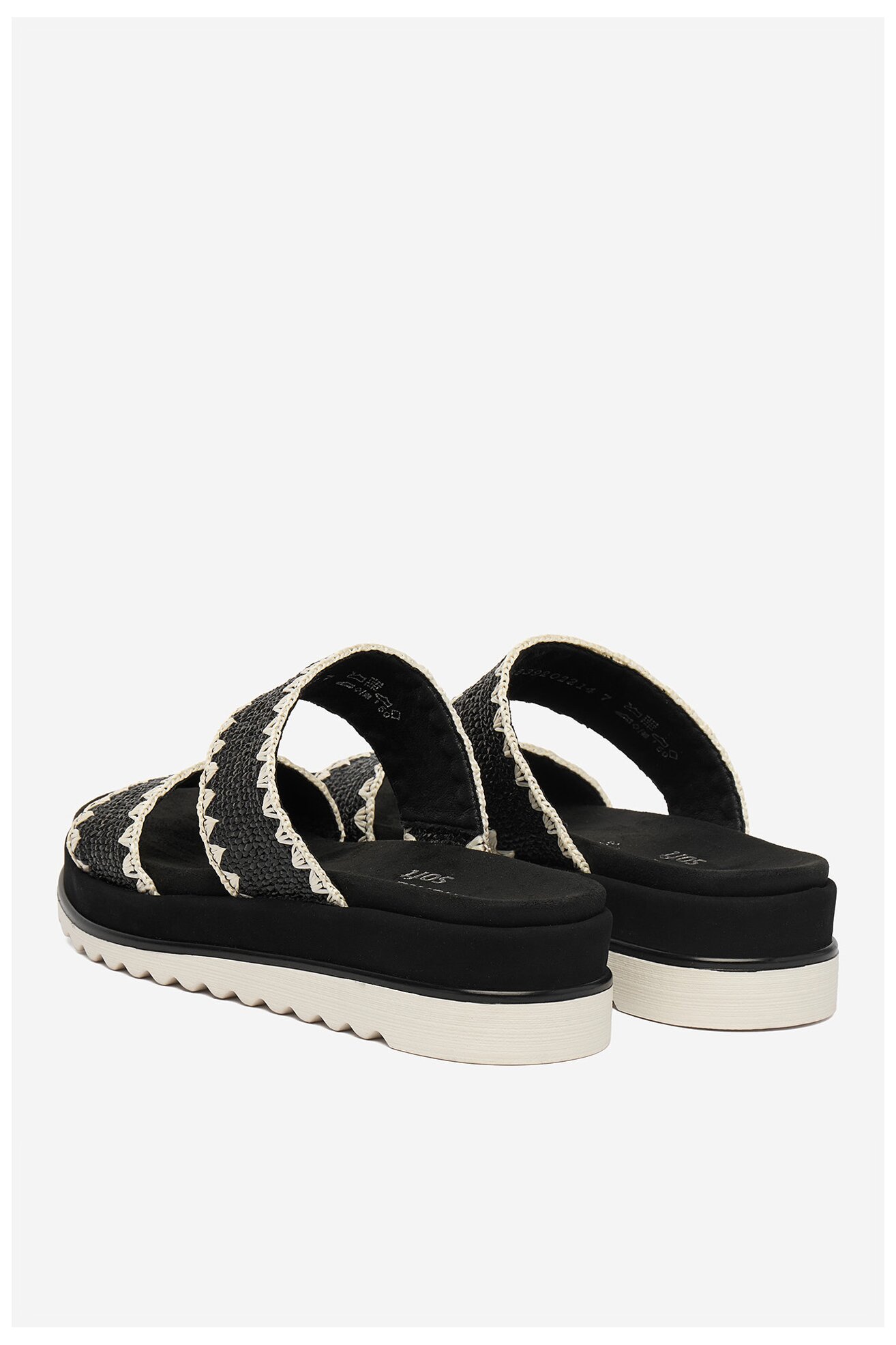 Klapki Remonte CEO-D3P52-03 Czarny